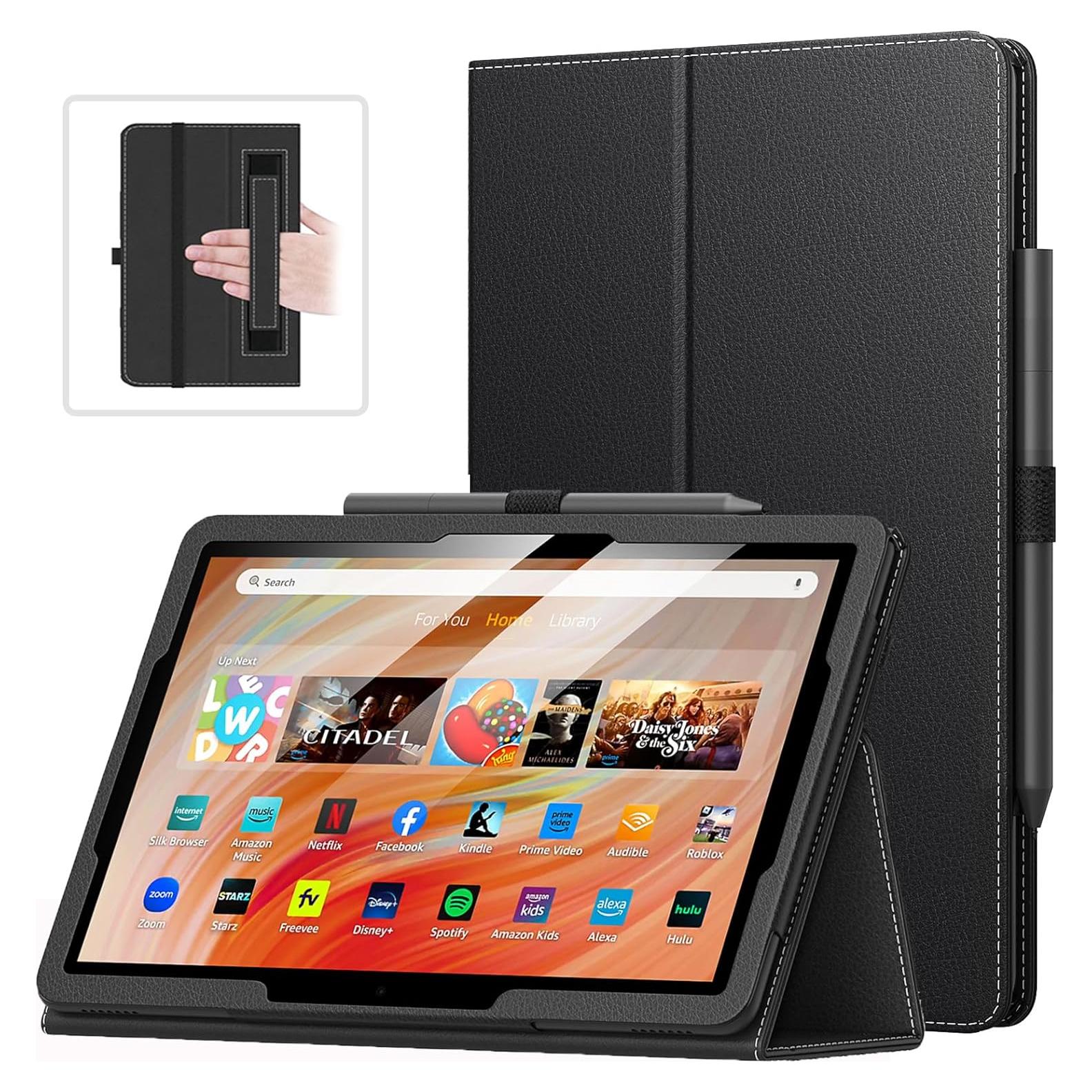 Funda Plegable MoKo para Amazon Kindle Fire HD 10 - Negro