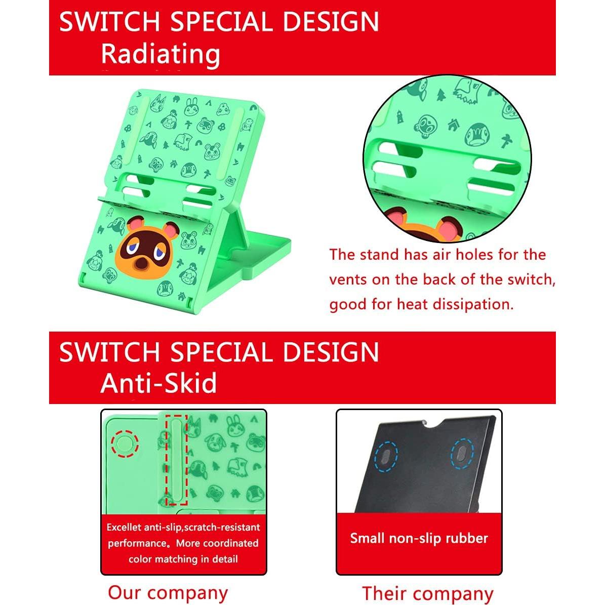 Soporte Ajustable Busjoy para Nintendo Switch y Steam Deck