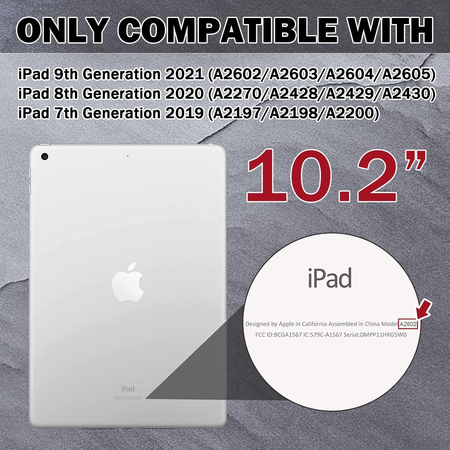 Funda Protectora para iPad 9/8/7 Generación 10.2" ZoneFoker