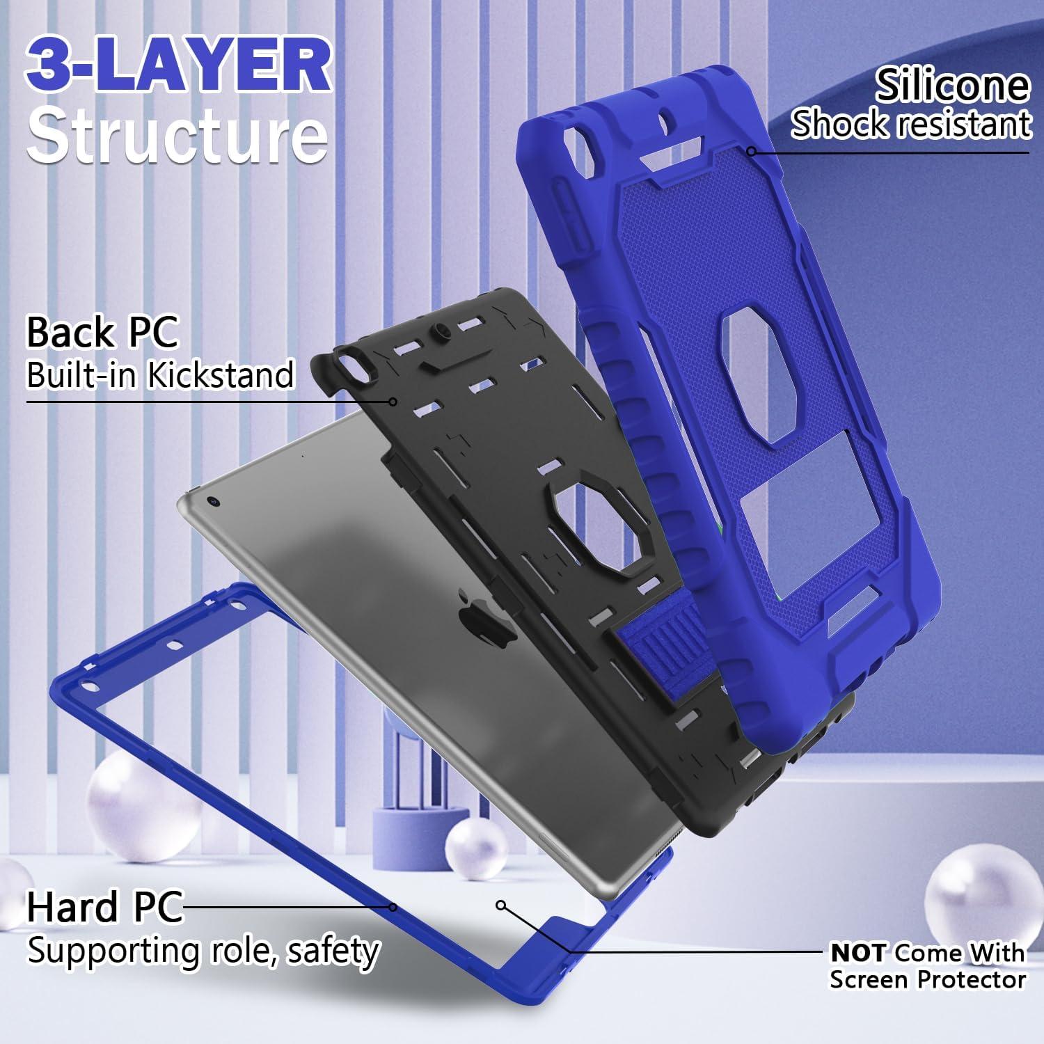 Funda Protectora para iPad 9/8/7 Generación 10.2" ZoneFoker