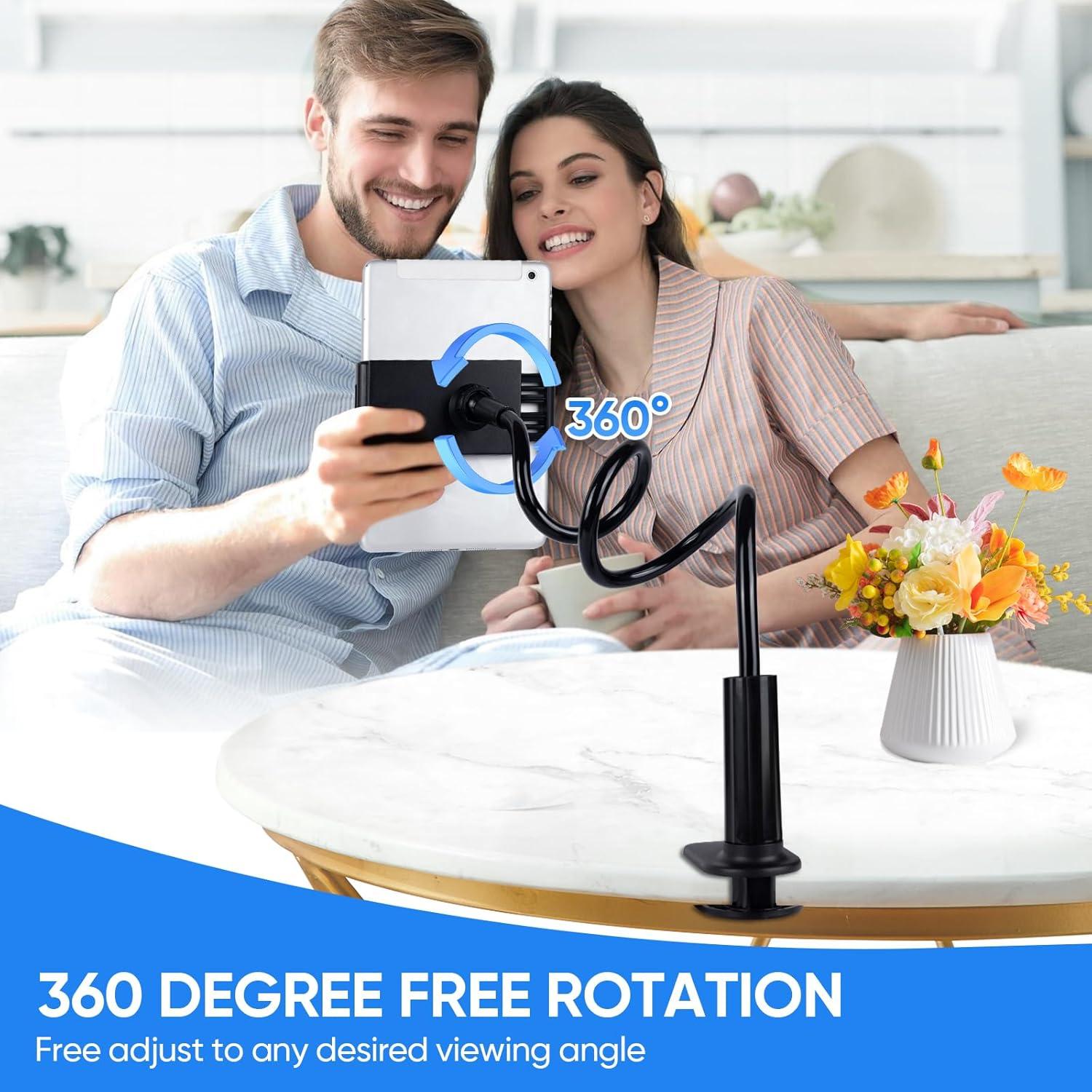 Soporte de Tableta Kdyxvhy con Brazo Flexible 80 cm 360°