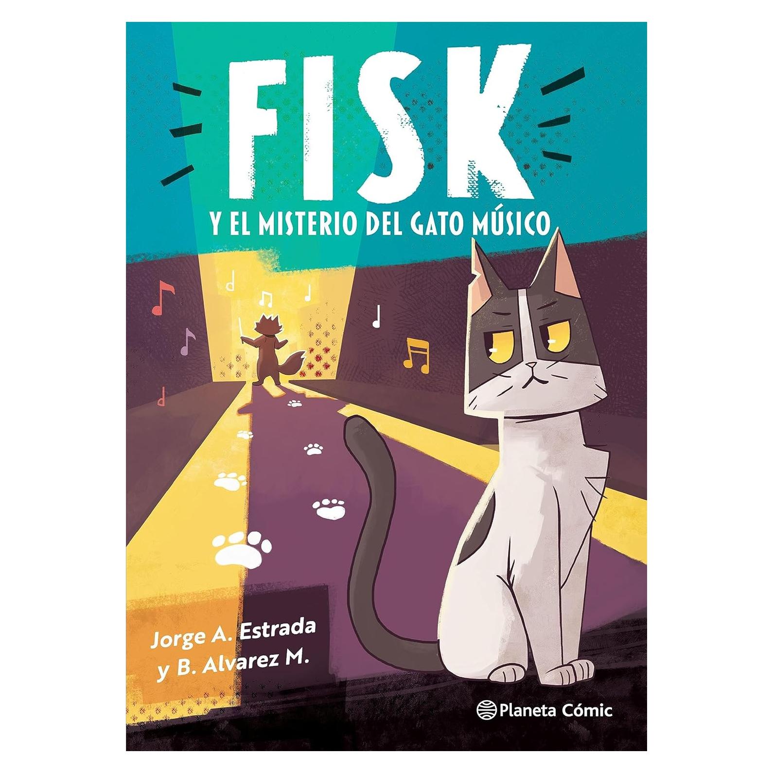 Fisk y el misterio del gato musical - Planeta Cómic - 184 páginas