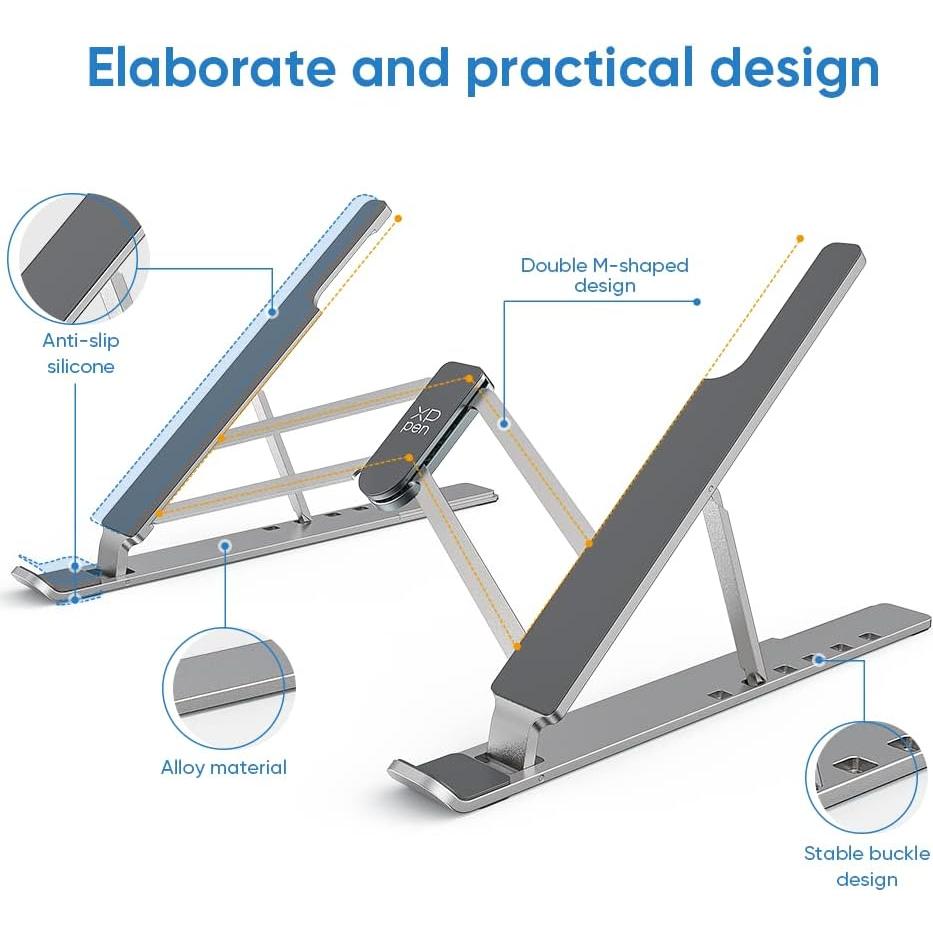 Soporte para Tableta de Dibujo XPPen ACS05 Ajustable 10-15.6"
