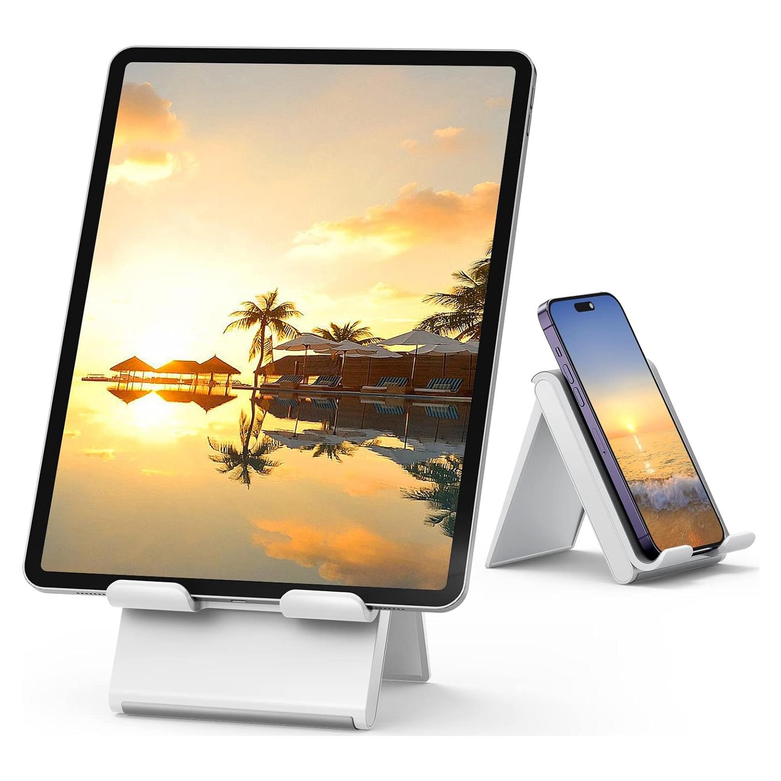 Soporte Ajustable para Tableta SAIJI S0-2 Plegable Gris 32.77 cm