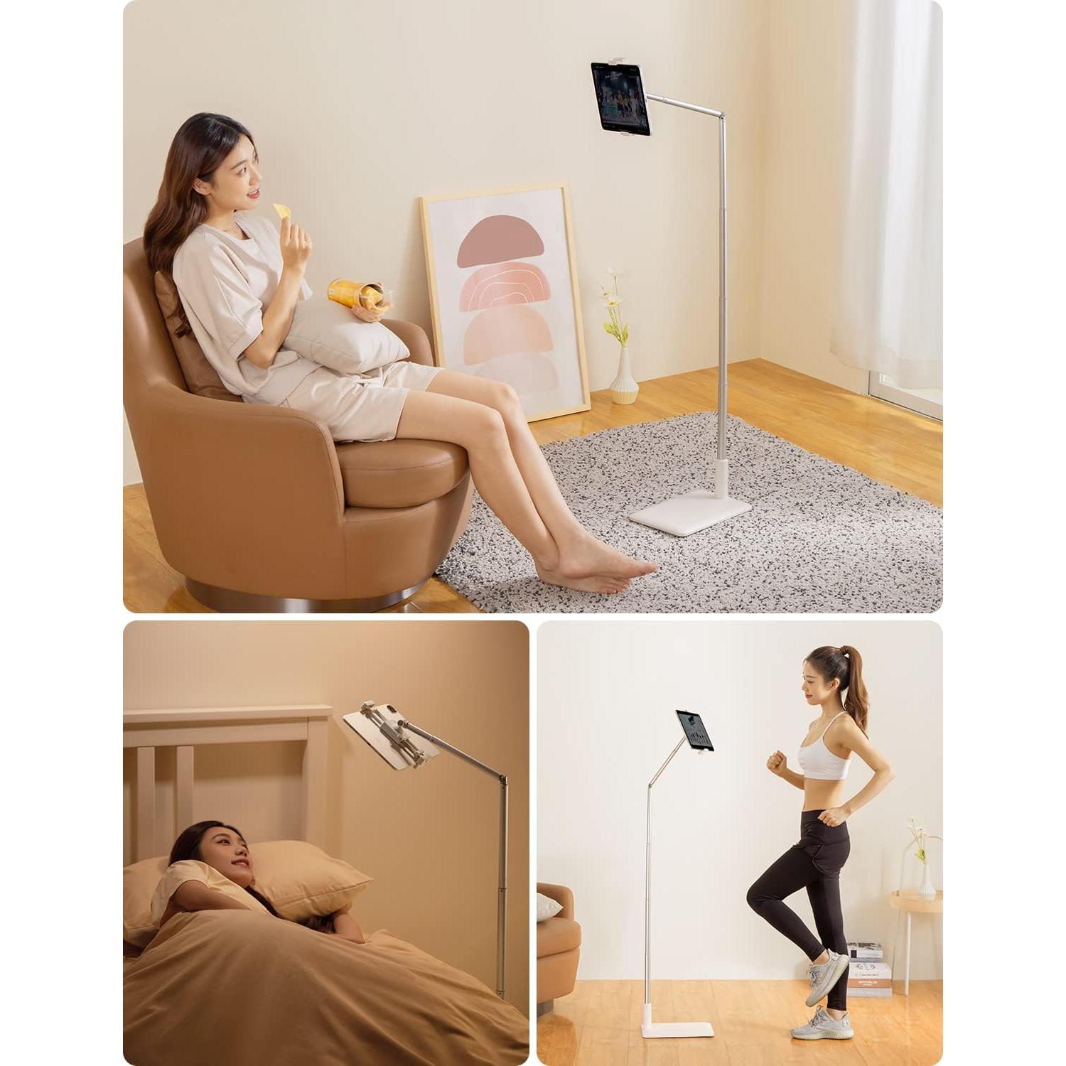 Soporte de Piso Viozon para Tableta y Teléfono Ajustable 360°