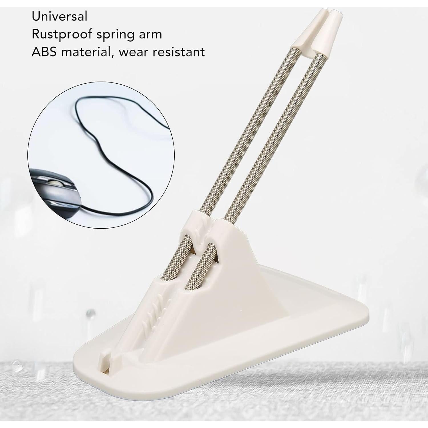 Soporte para Ratón Gaming Pilipane ABS Antideslizante Blanco