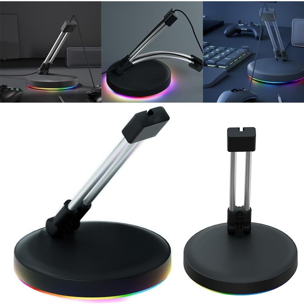 Soporte para Ratón RGB Uenrisot con Clip y Cable Tipo-C