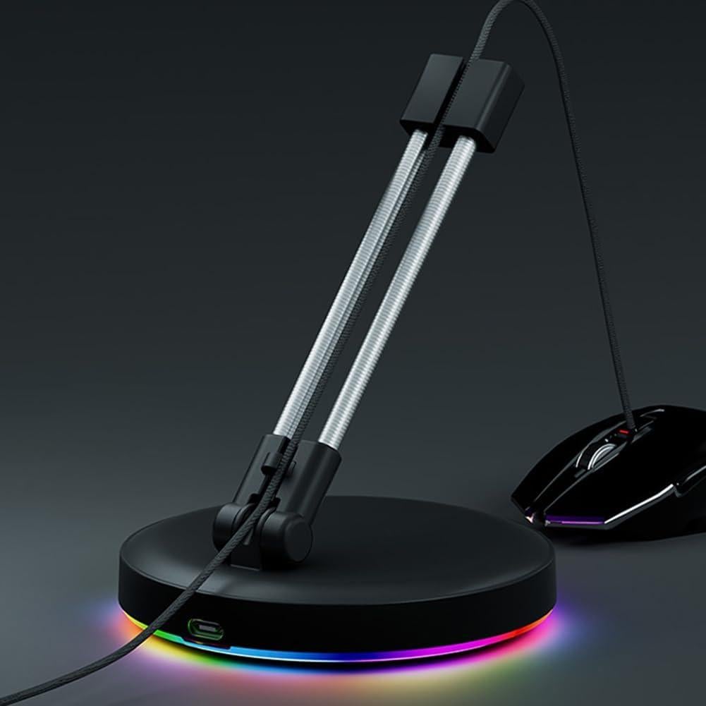 Soporte para Ratón RGB Uenrisot con Clip y Cable Tipo-C