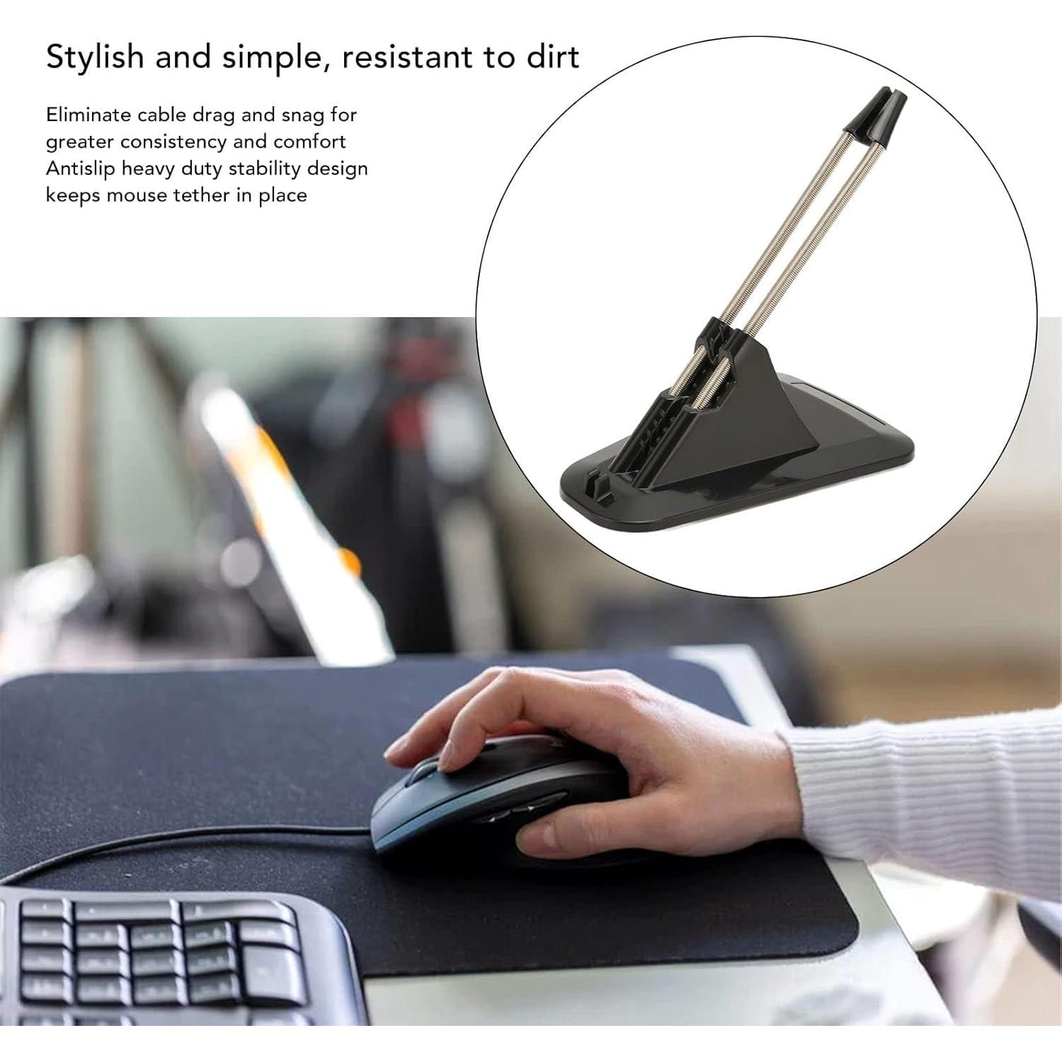 Soporte de Cable para Ratón Cyrank Bungee Universal - ABS