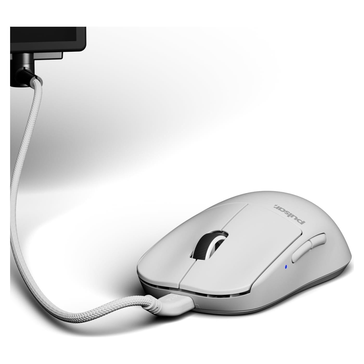 Conjunto Ratón Gaming con Cable Pulsar X2 y Micro Bungee ES