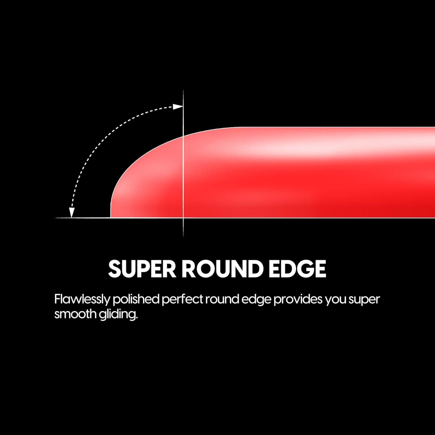 Superglide 2 - Superficie Texturizada para Ratón Logitech G900/903 Rojo