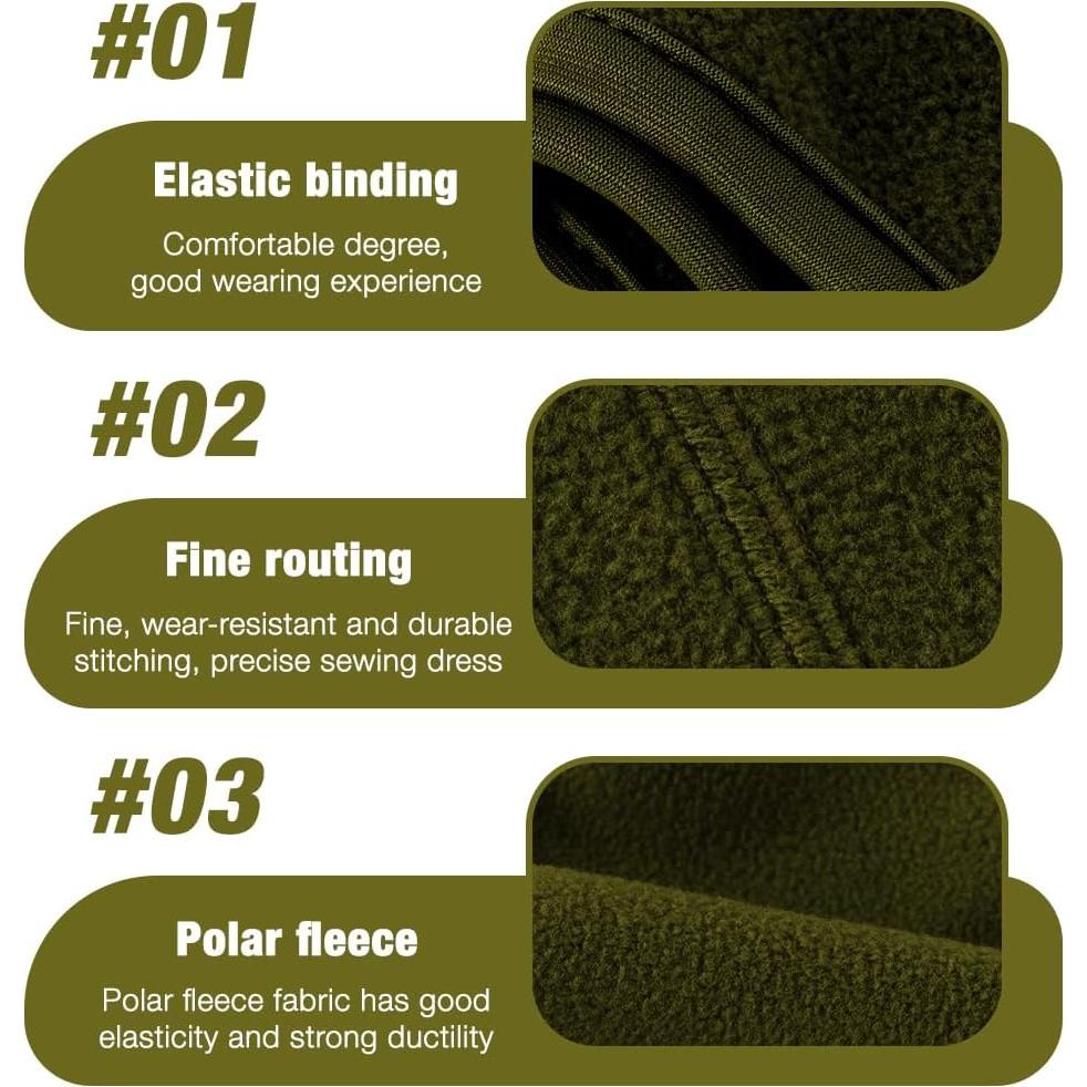 Cinta para Calentar Orejas Komake Unisex Forro Polar 48.8 cm