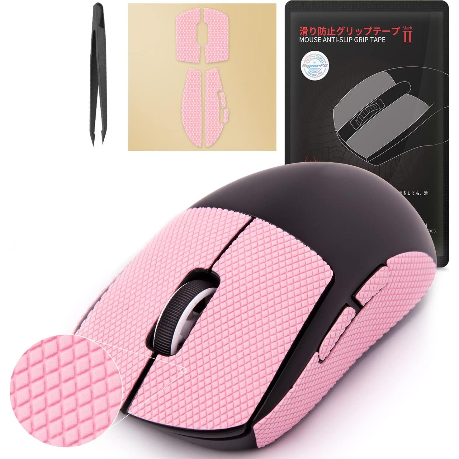 Cinta Antideslizante HOTLINEGAMES para Logitech G Pro X Rosa