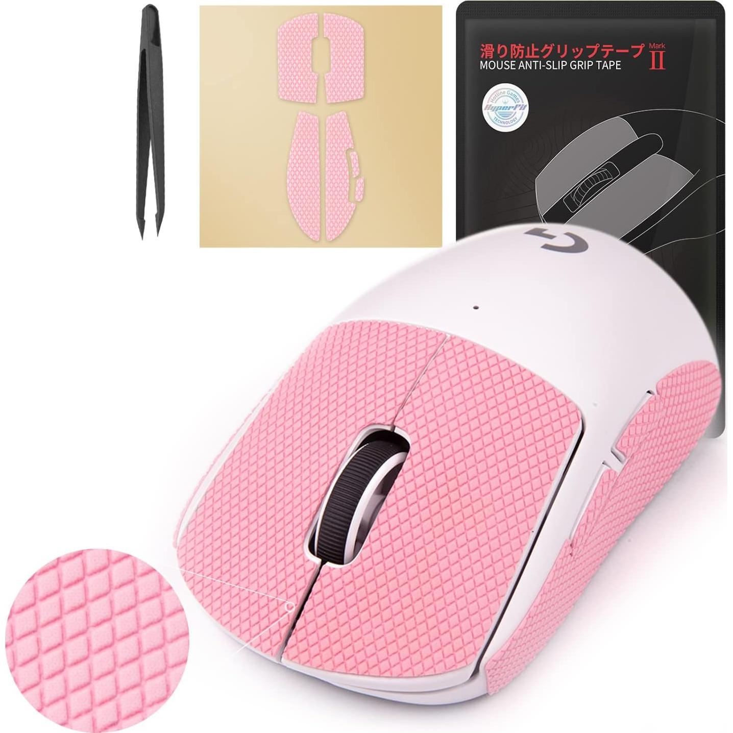 Cinta Antideslizante HOTLINEGAMES para Logitech G Pro X Rosa