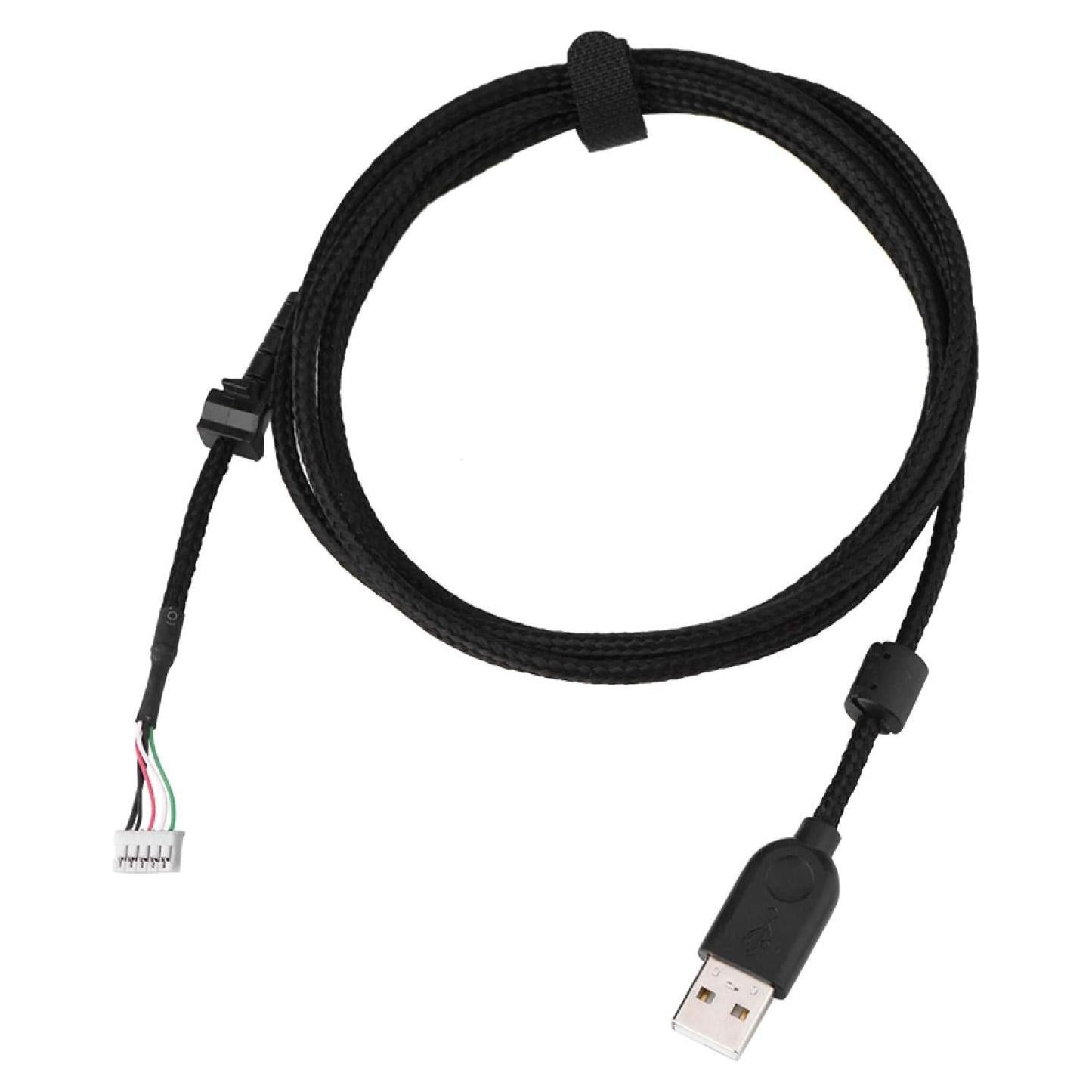 Cable USB para Ratón ASHATA Richer-R 2m Trenzado Negro
