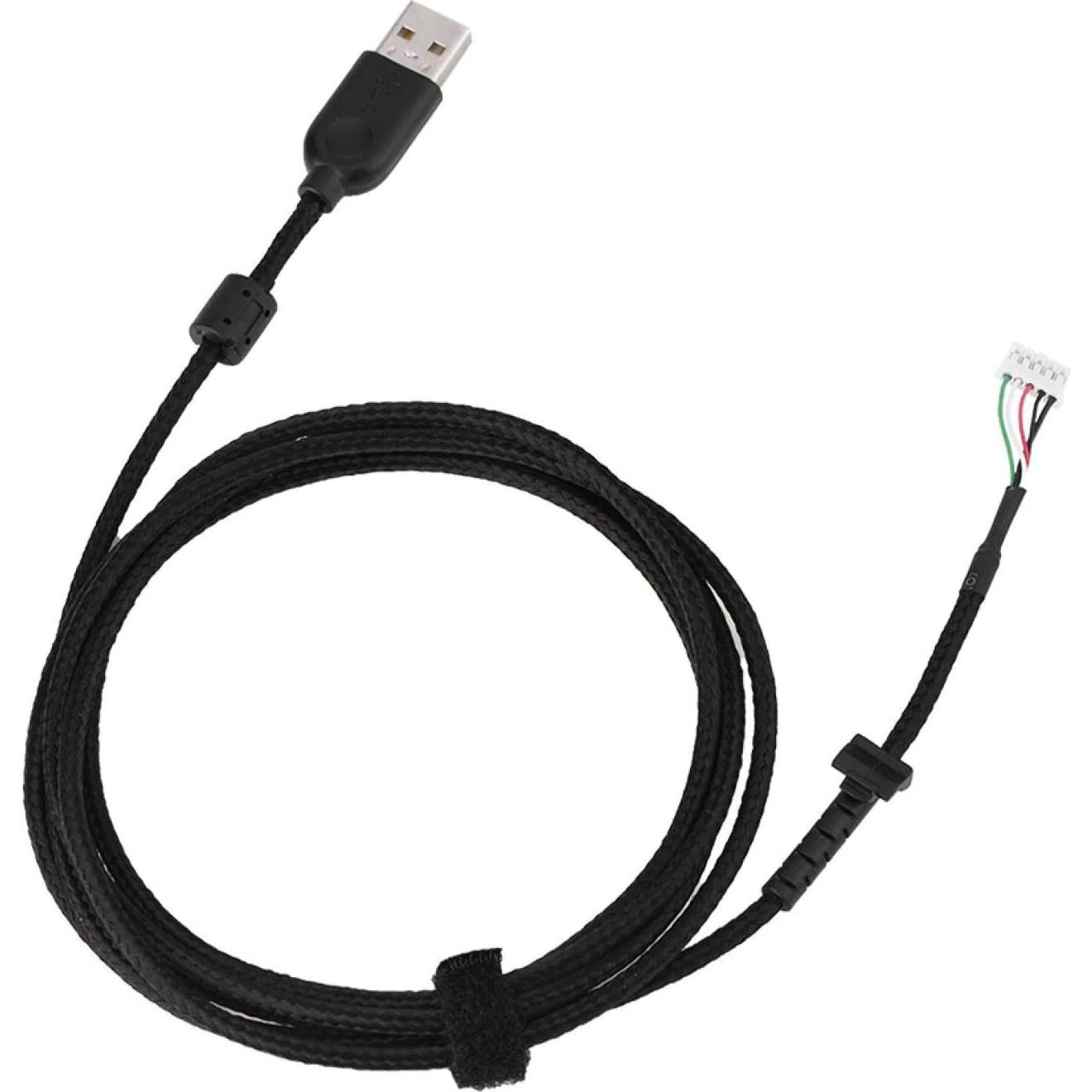 Cable USB para Ratón ASHATA Richer-R 2m Trenzado Negro
