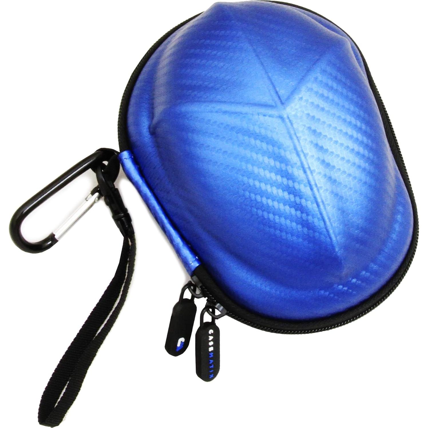 Funda para Ratón de Juego CASEMATIX EVA Azul - Compatible con Logitech, Razer, Corsair