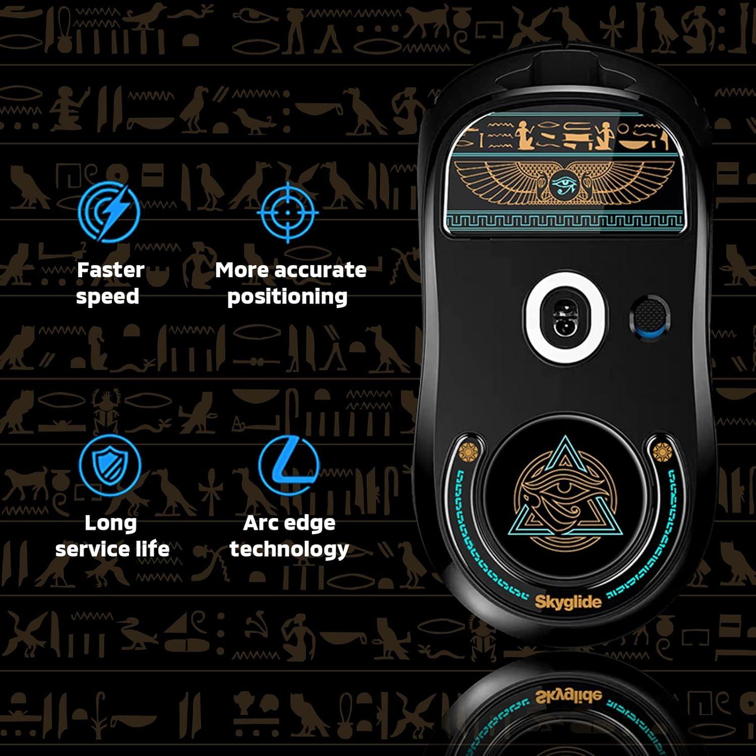 Patas Deslizadoras Hyekit para Logitech G Pro X Superlight Vidrio Templado