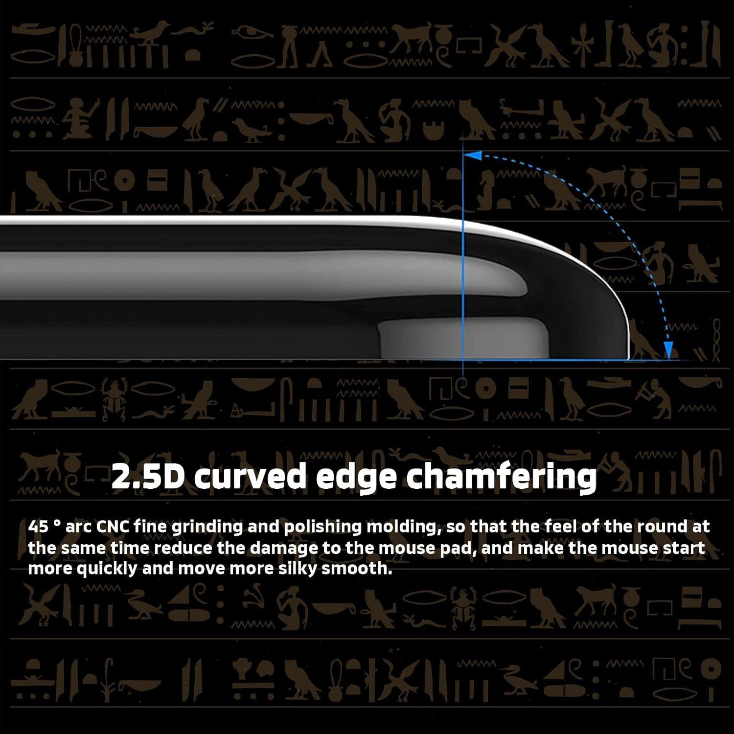 Patas Deslizadoras Hyekit para Logitech G Pro X Superlight Vidrio Templado