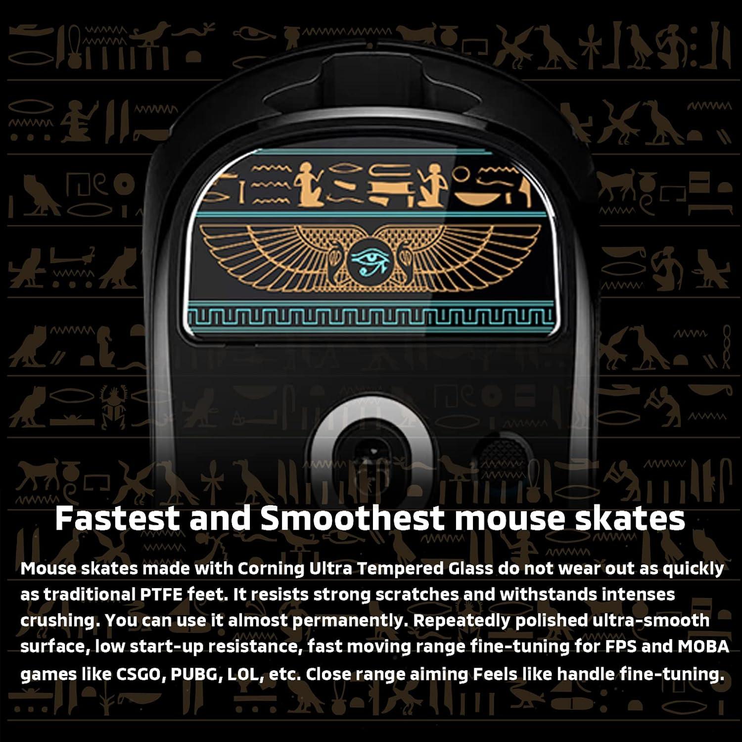 Patas Deslizadoras Hyekit para Logitech G Pro X Superlight Vidrio Templado