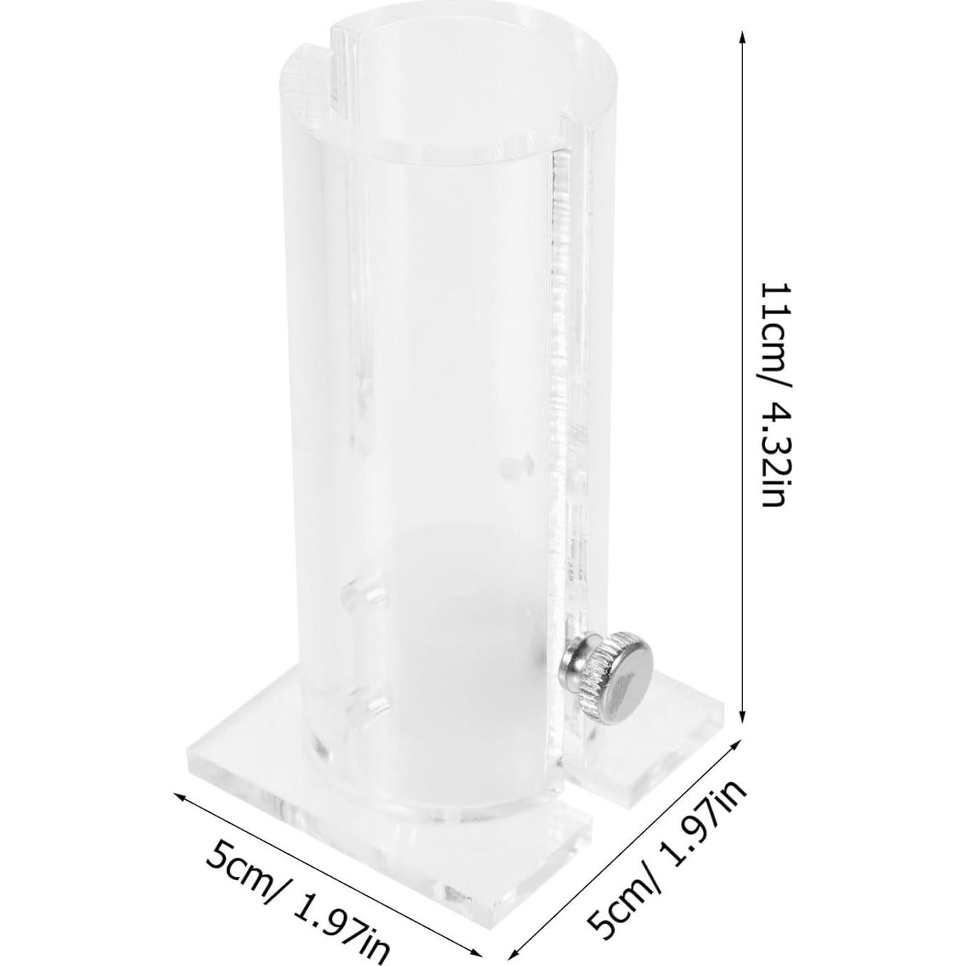Soporte Fijo para Ratones ULTECHNOVO de Vidrio Orgánico 11cm