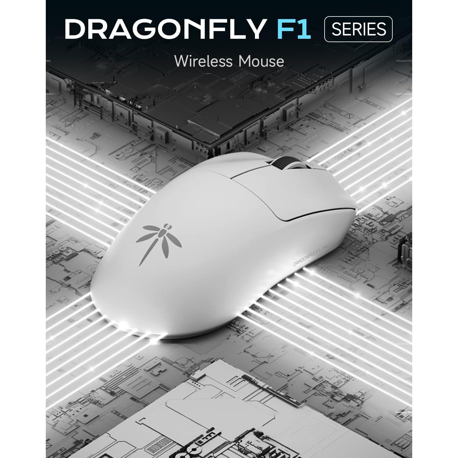 Ratón Gaming Inalámbrico VGN F1 Pro - 49g, 26K DPI, 6 Botones