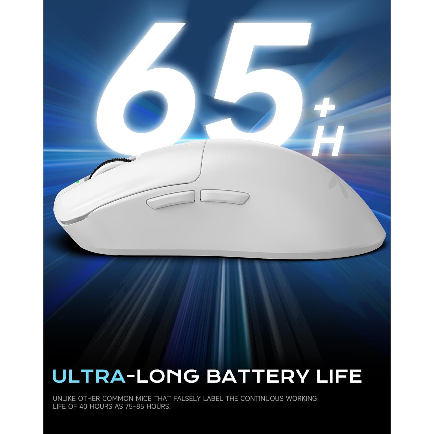 Ratón Gaming Inalámbrico VGN F1 Pro - 49g, 26K DPI, 6 Botones