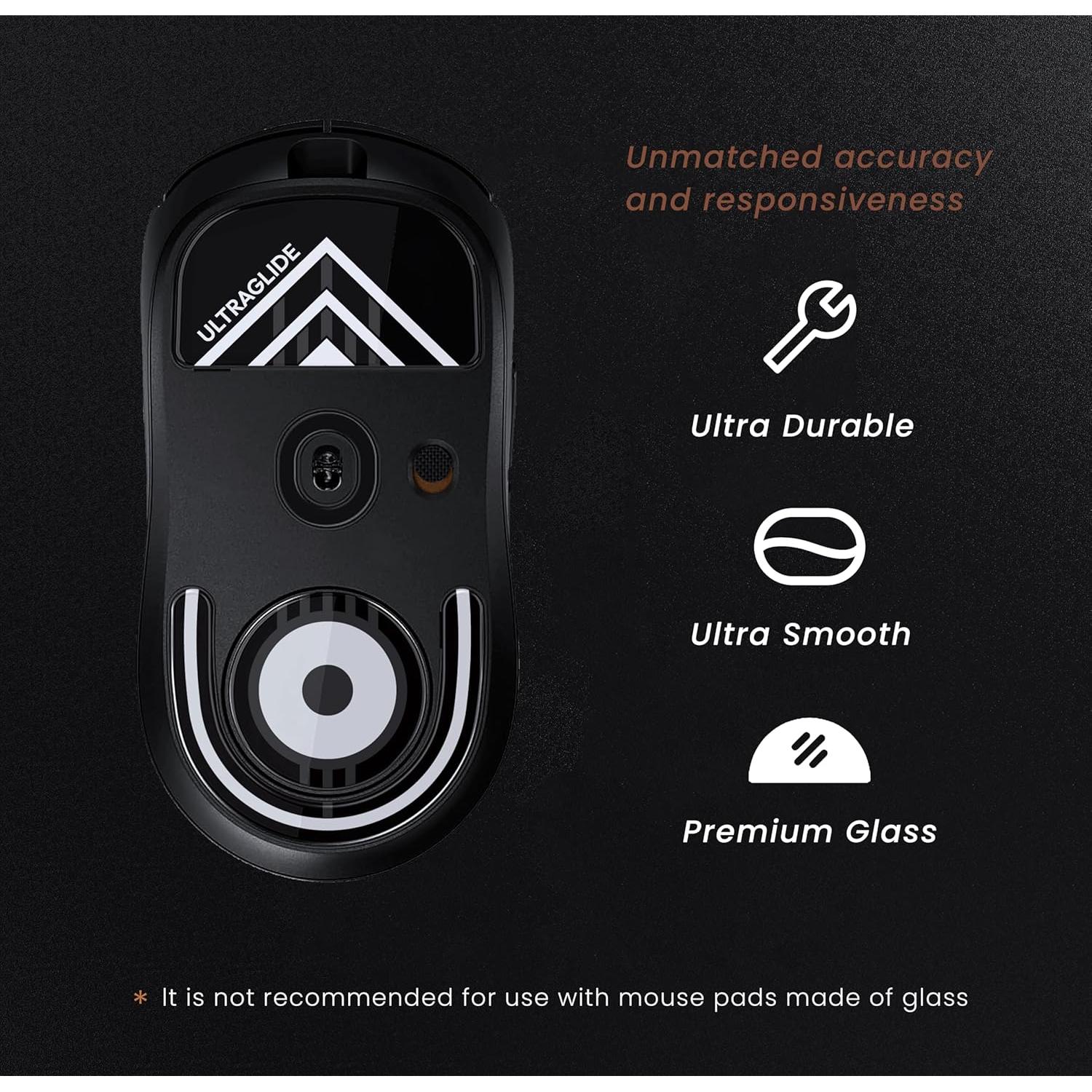 PWNAGE Patines de Vidrio para Ratón G PRO X 2 Superlight