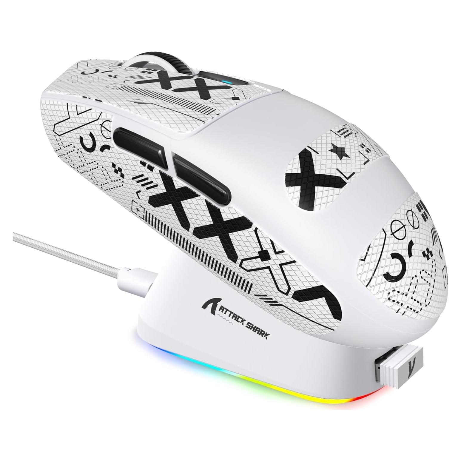 Ratón Gaming Inalámbrico Attack Shark G3 PRO RGB 25K DPI