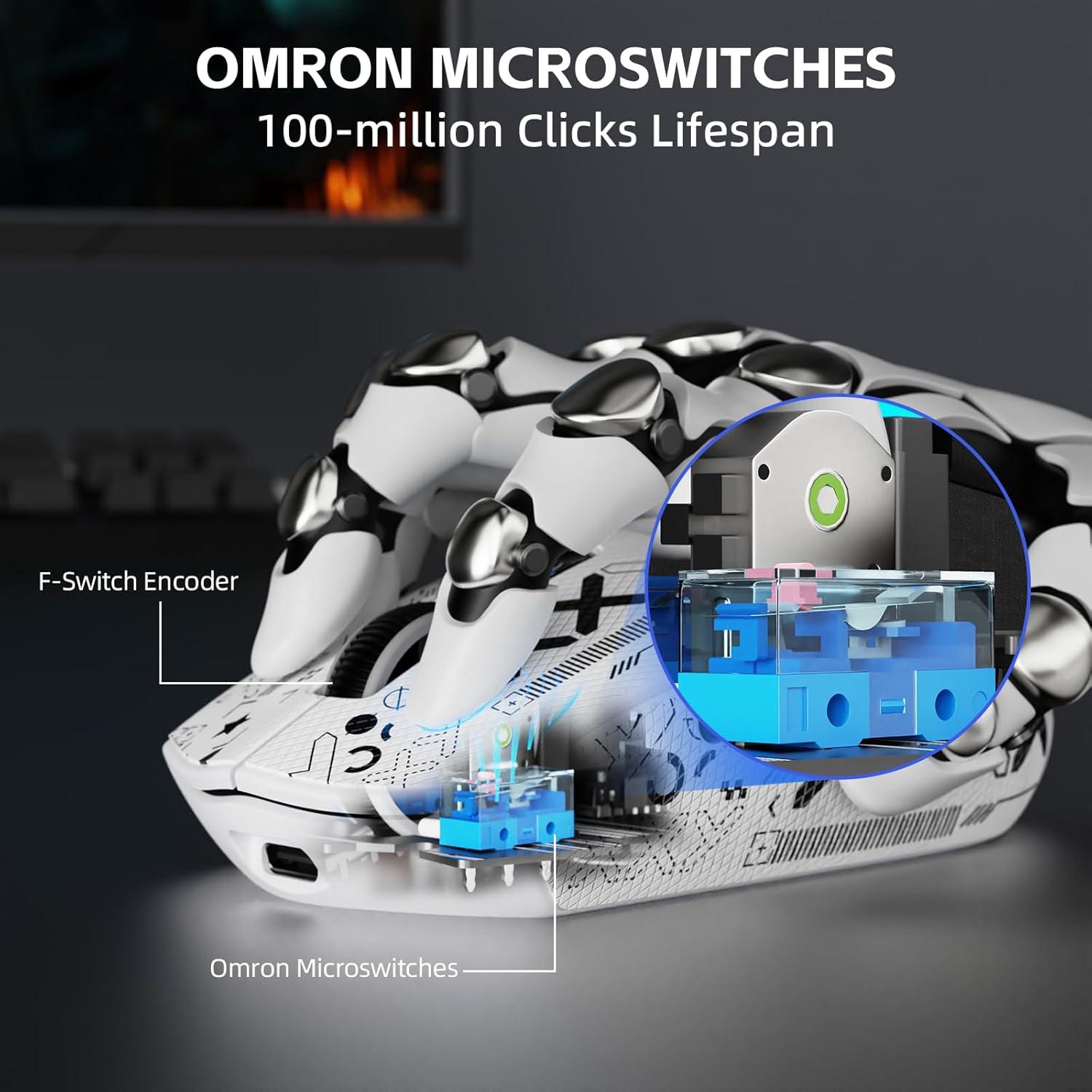 Ratón Gaming Inalámbrico Attack Shark G3 PRO RGB 25K DPI