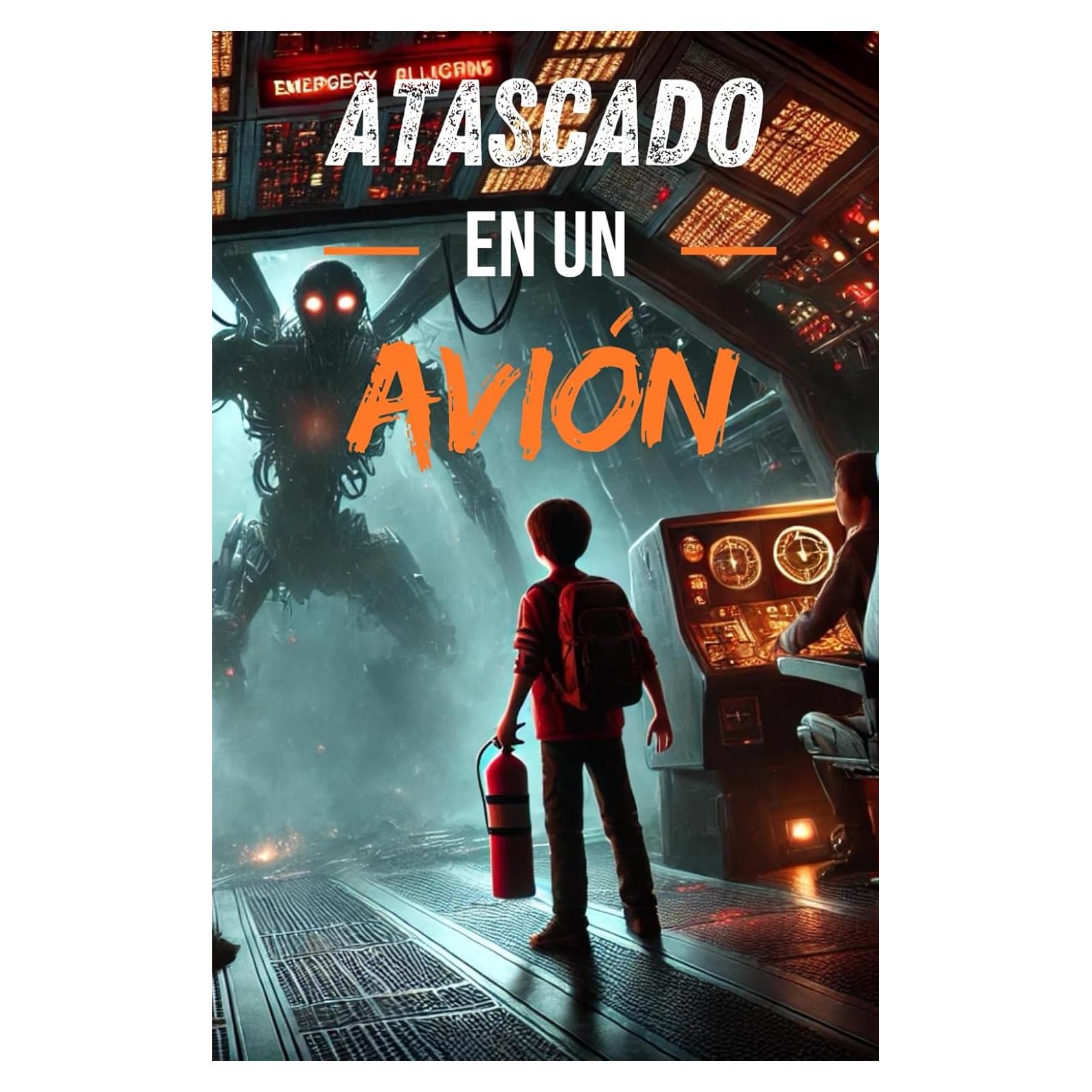 Atascado en un avión: Novela de Aviación para Niños a Partir de 8 Años – Cuento de Aventura, Enigmas Educativos e Historia Inspiradora | Un Regalo de ... las Historias Increíbles (Spanish Edition)