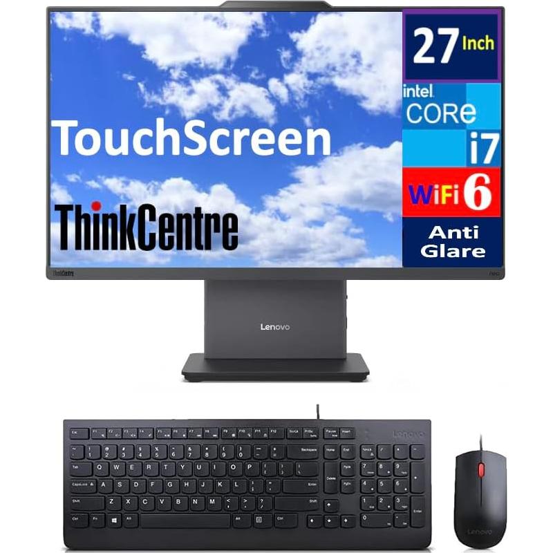 Lenovo ThinkCentre Neo 50a Gen 5 Todo-en-Uno 27" FHD Táctil i7-13620H 16GB 512GB