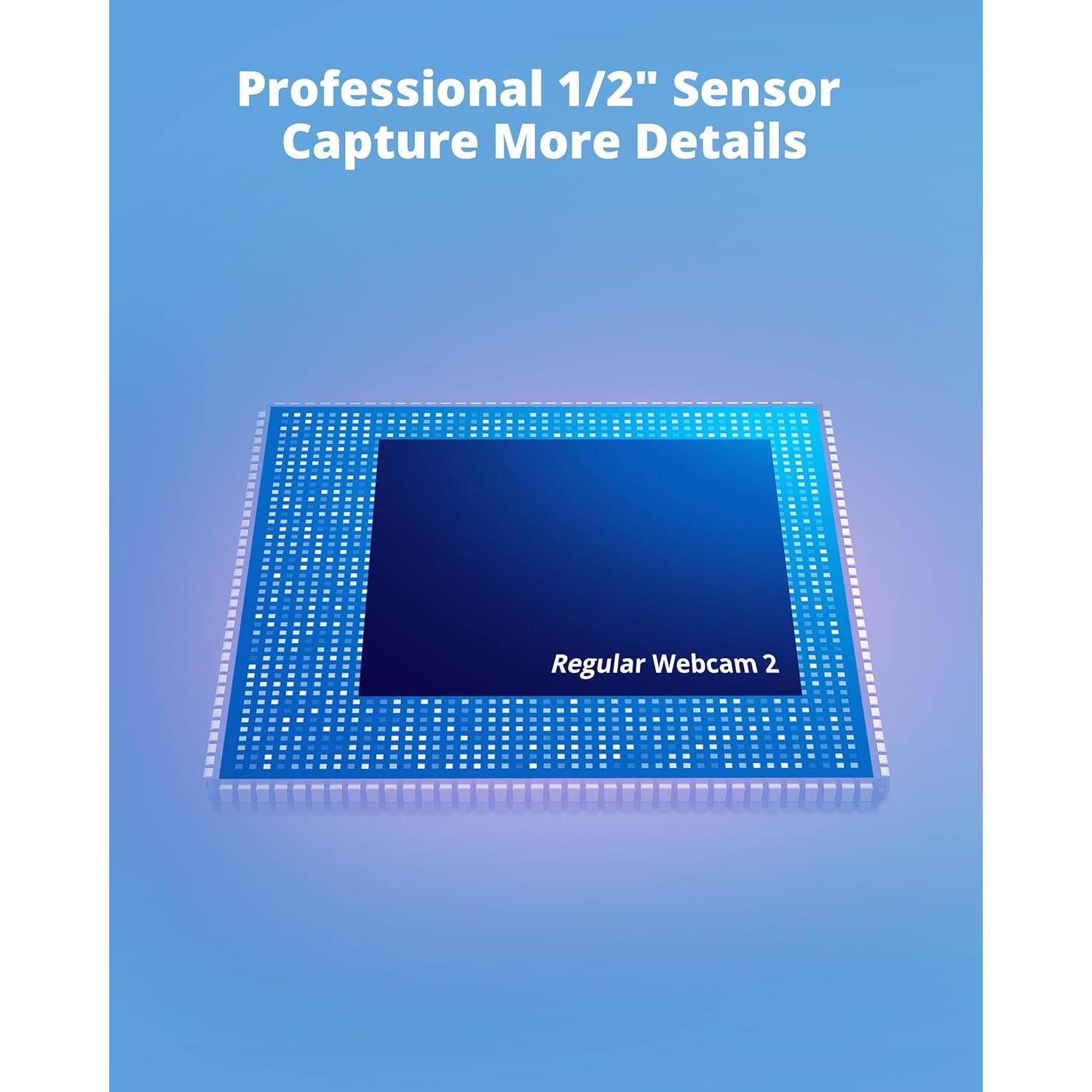 Cámara Web LOVENSE 2 4K para PC con Cancelación de Ruido