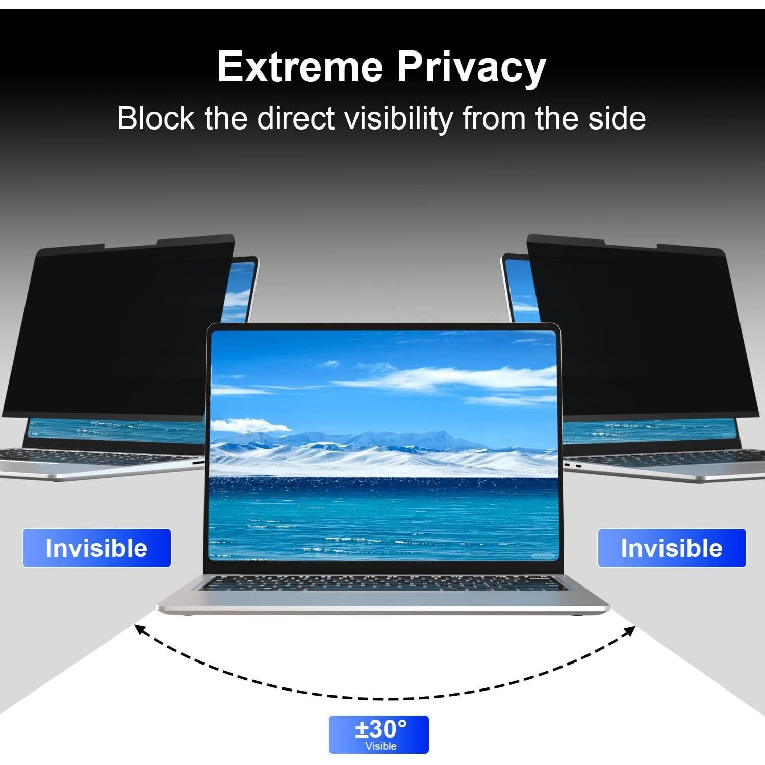 Filtro de Privacidad Magnético LUSA DESIGN para Surface Laptop 13.5"