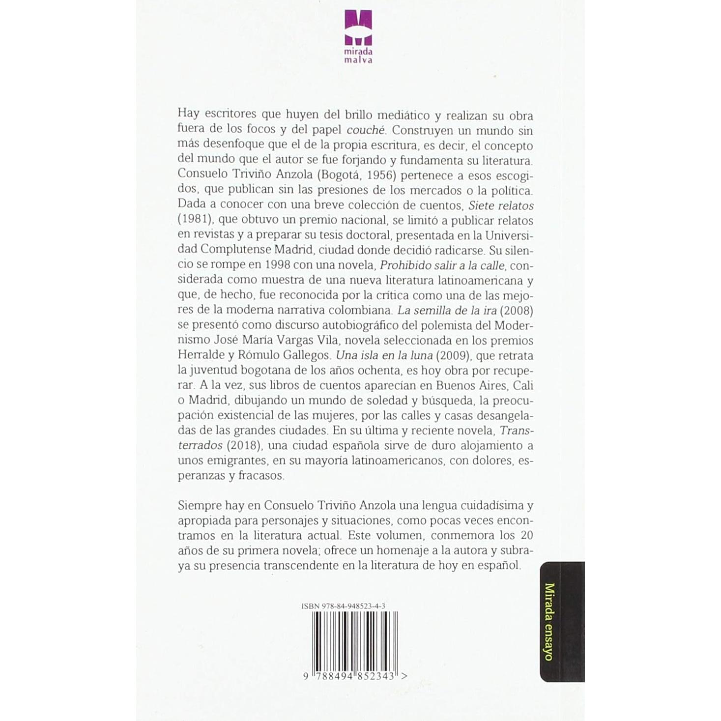 No era fácil callar a los niños: Veinte años de Prohibido salir a la calle, novela de Consuelo Triviño Anzola (Spanish Edition)