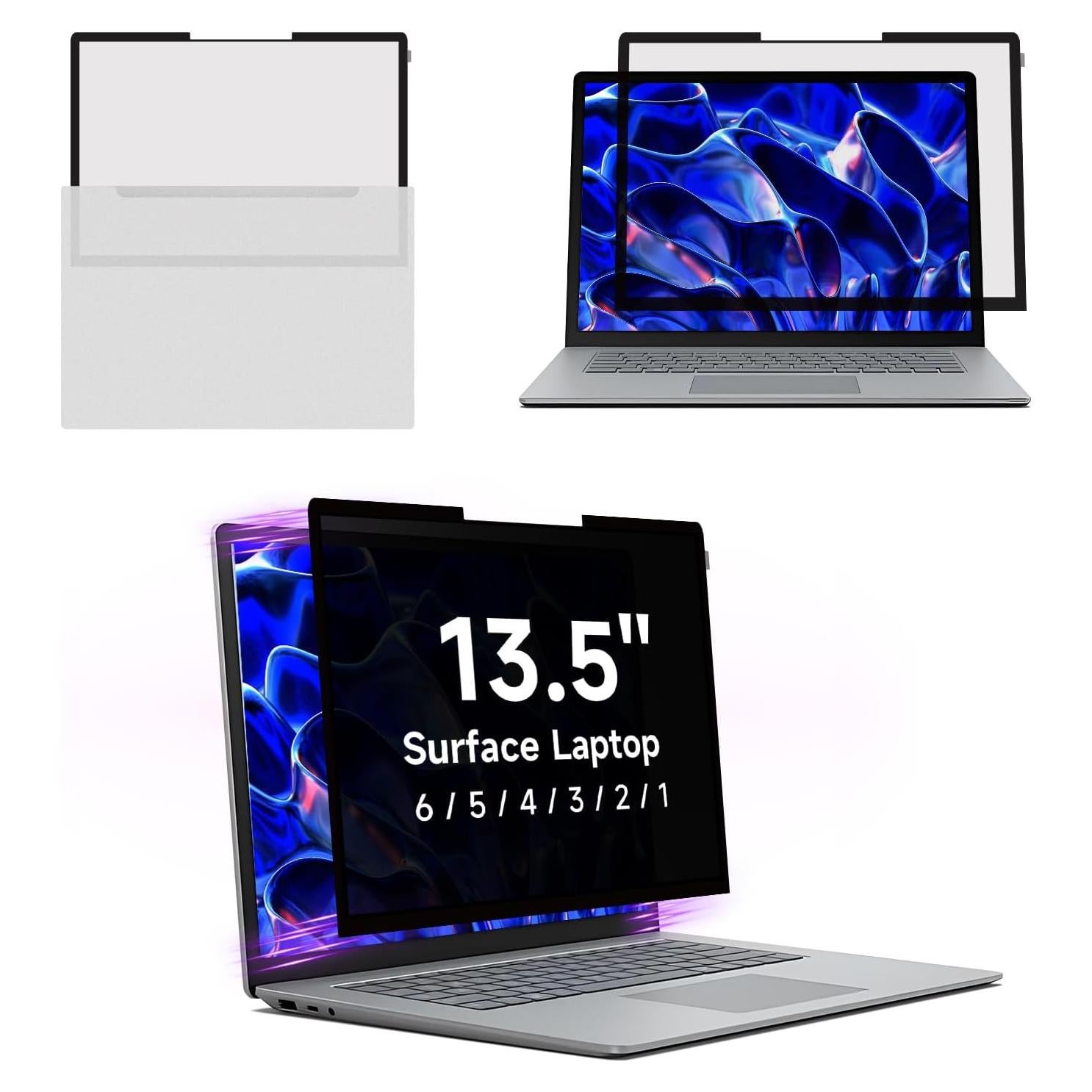 Filtro de Pantalla de Privacidad BROPGOD para Laptop Surface 13.5"