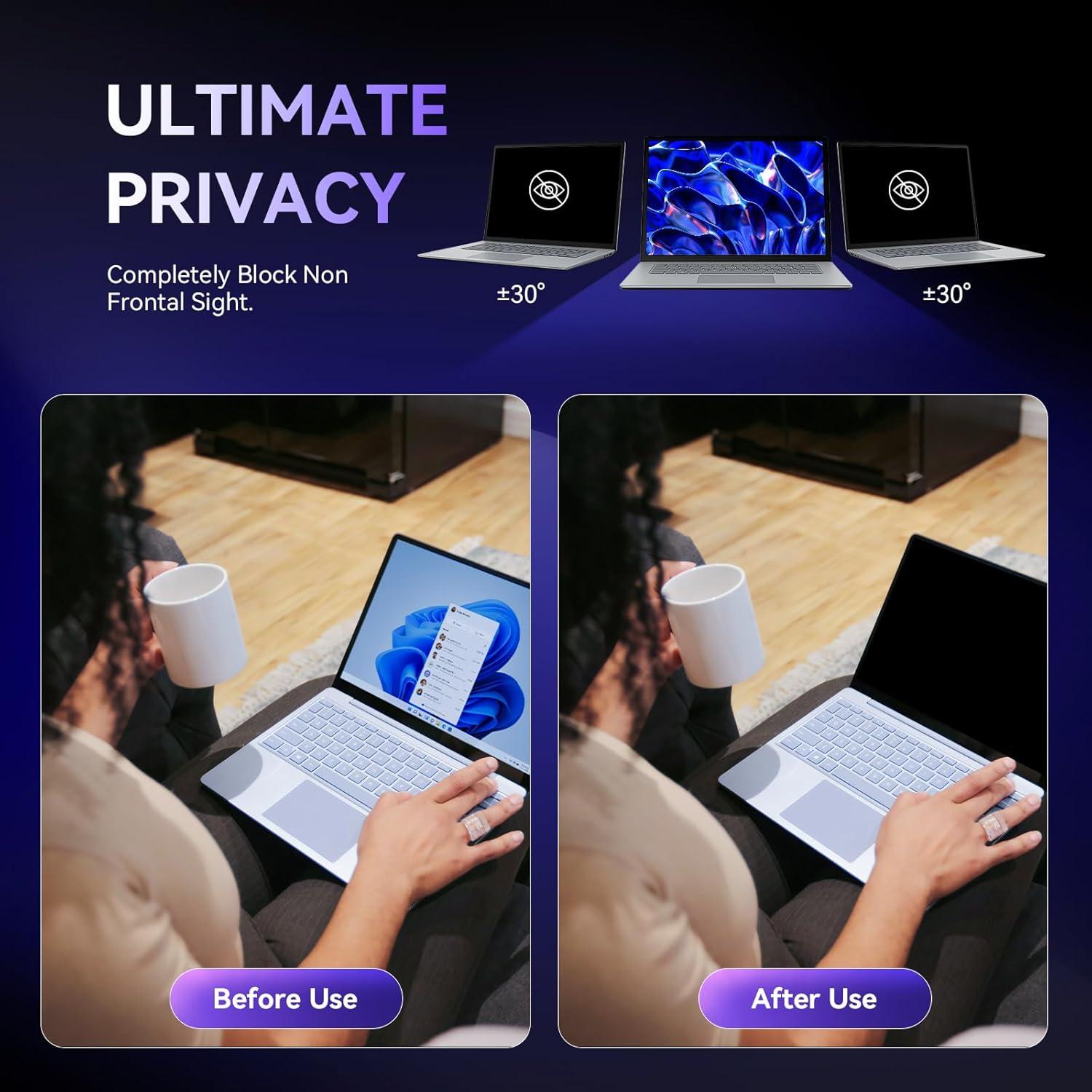 Filtro de Pantalla de Privacidad BROPGOD para Laptop Surface 13.5"