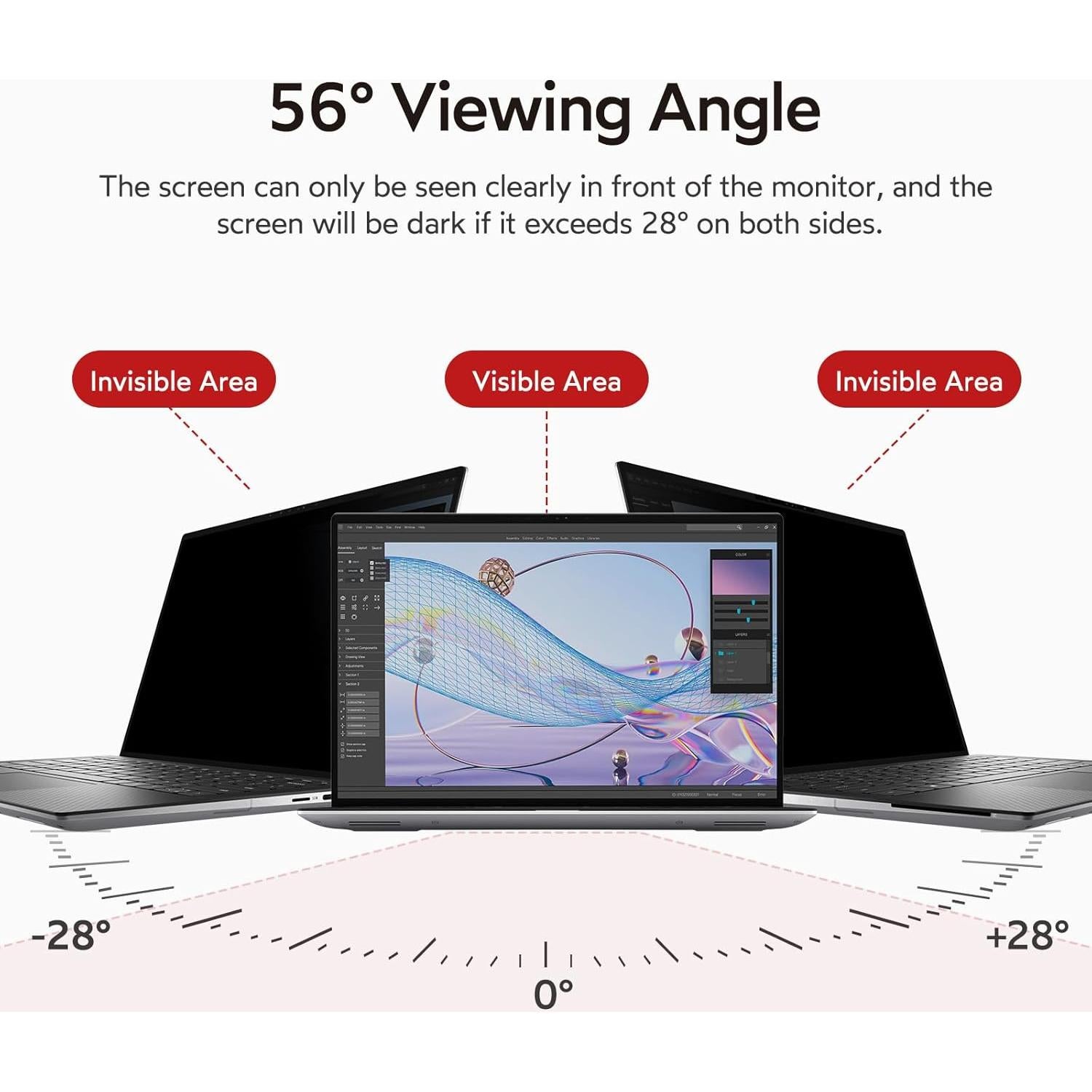 Pantalla de Privacidad BERSEM 14" Antirreflejo 16:10