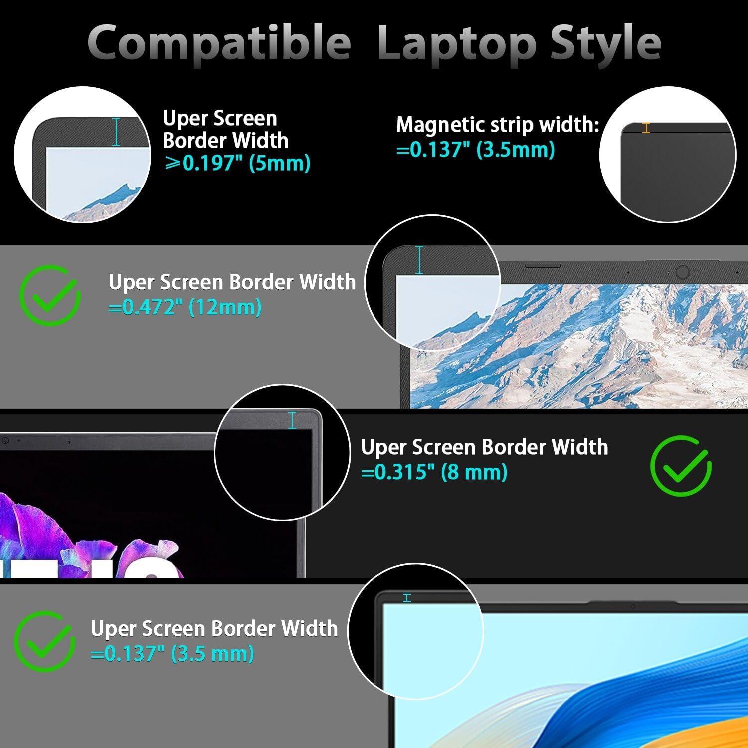 Pantalla de Privacidad Magnética FILMEXT 14" 16:10 Anti-reflejo