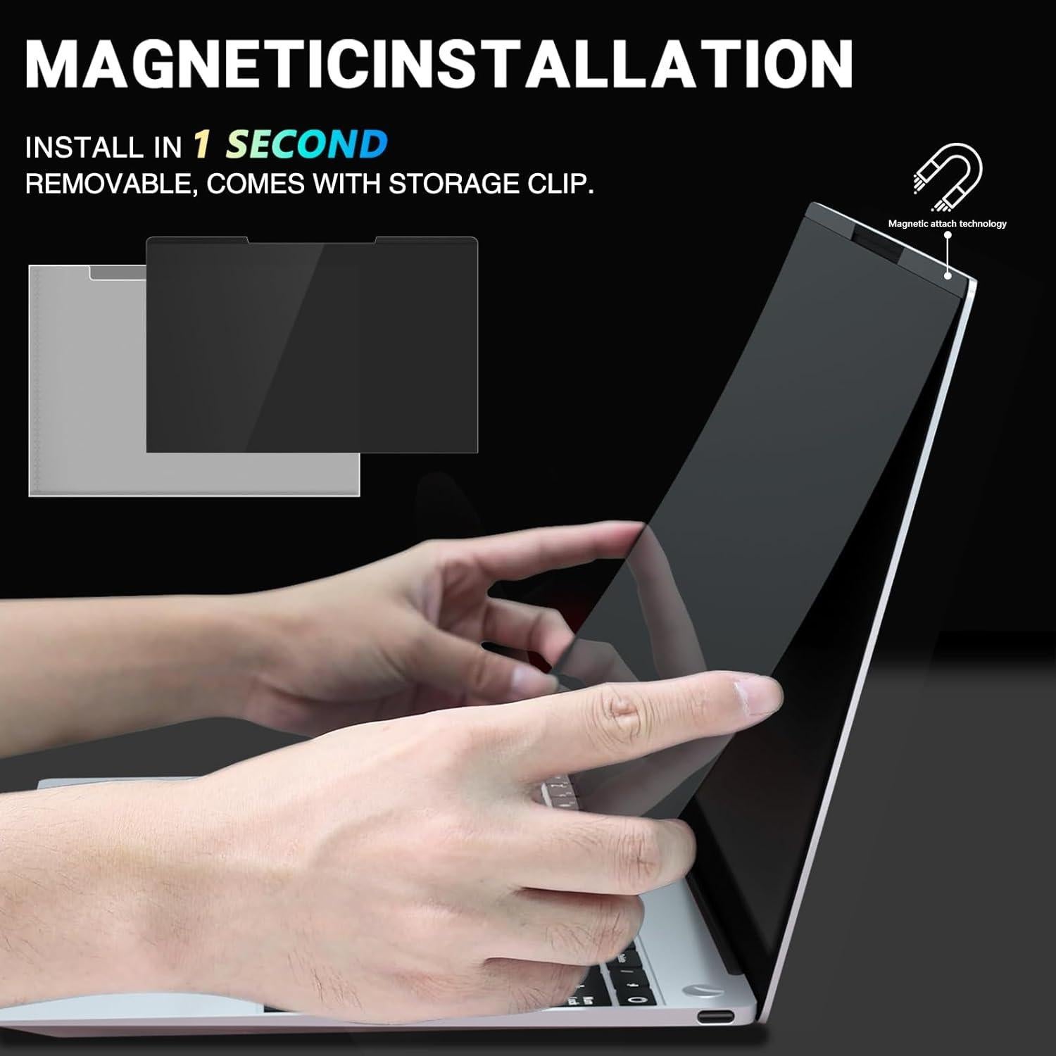 Pantalla de Privacidad Magnética FILMEXT 14" 16:10 Anti-reflejo