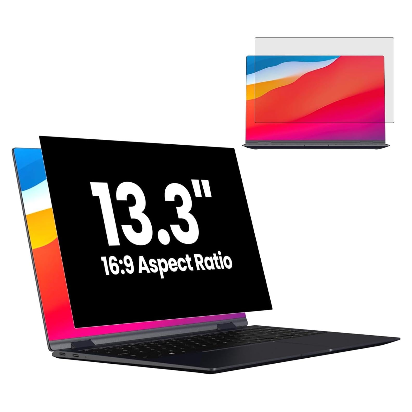 Filtro de Privacidad GUDTEKE 13.3" HD Antirreflectante