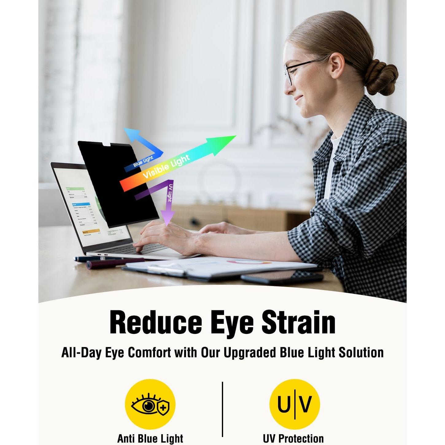 Protector de Pantalla F FORITO para MacBook Air 13.6" 360°