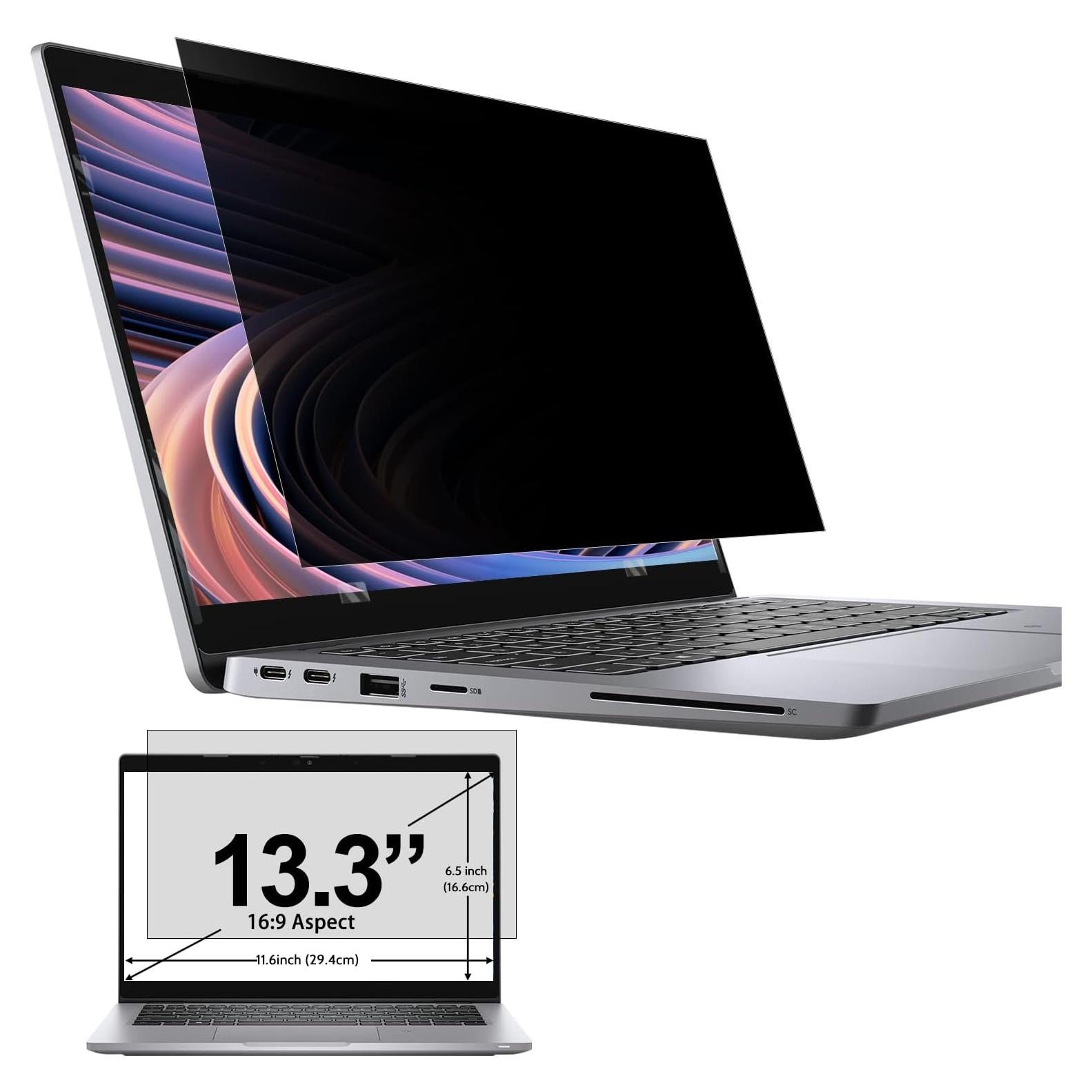 Filtro de Privacidad IPROKKO 13.3" Anti Luz Azul 16:9