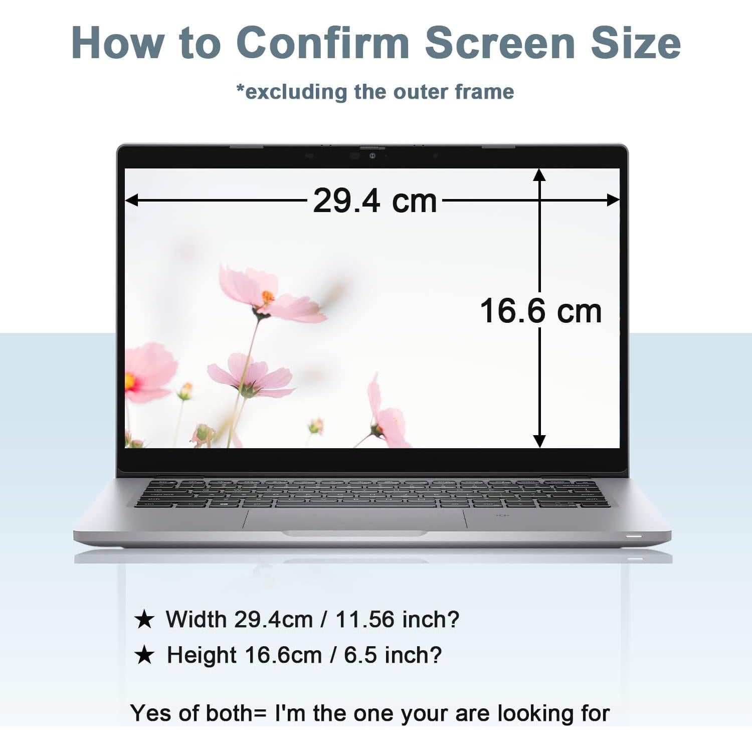 Filtro de Privacidad IPROKKO 13.3" Anti Luz Azul 16:9