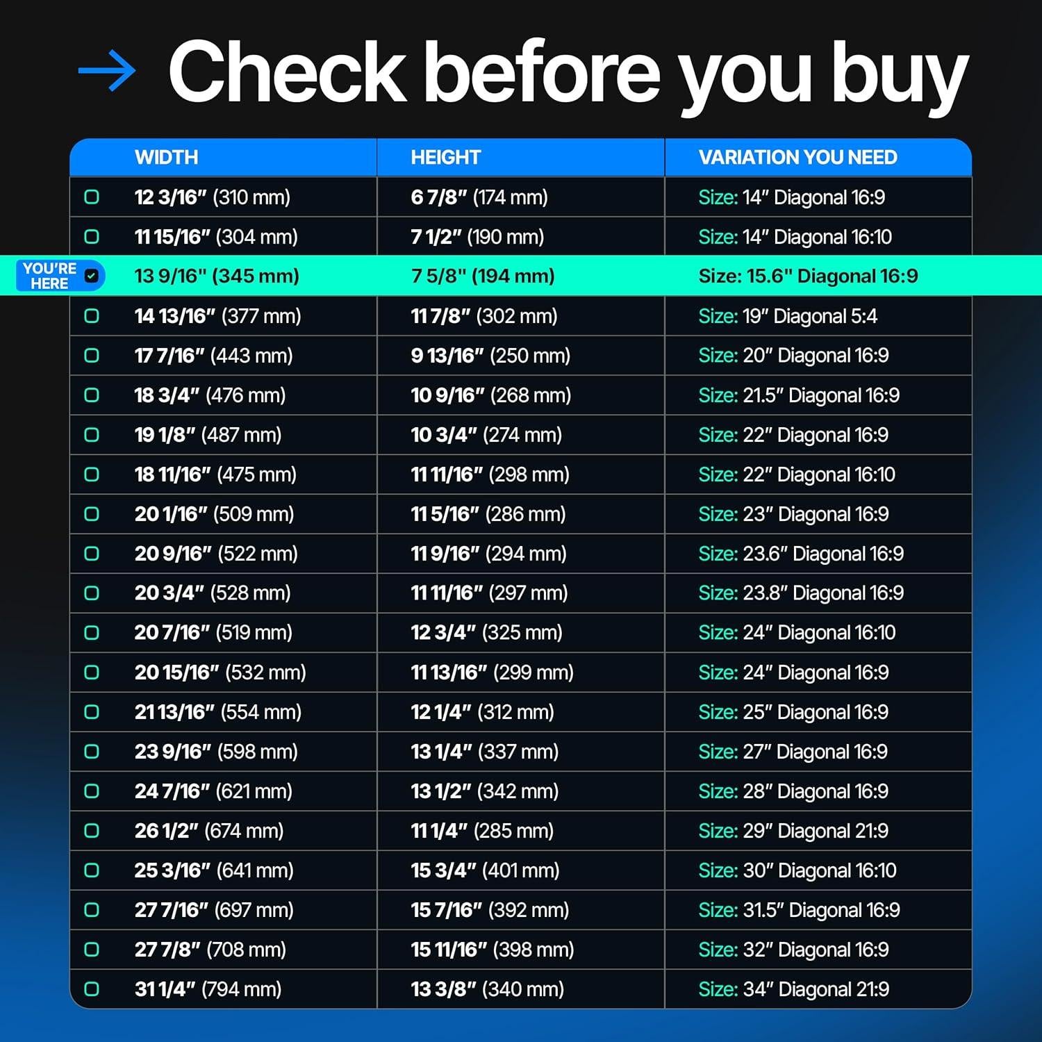Filtro de Pantalla de Privacidad VINTEZ 15.6" Antirreflejos