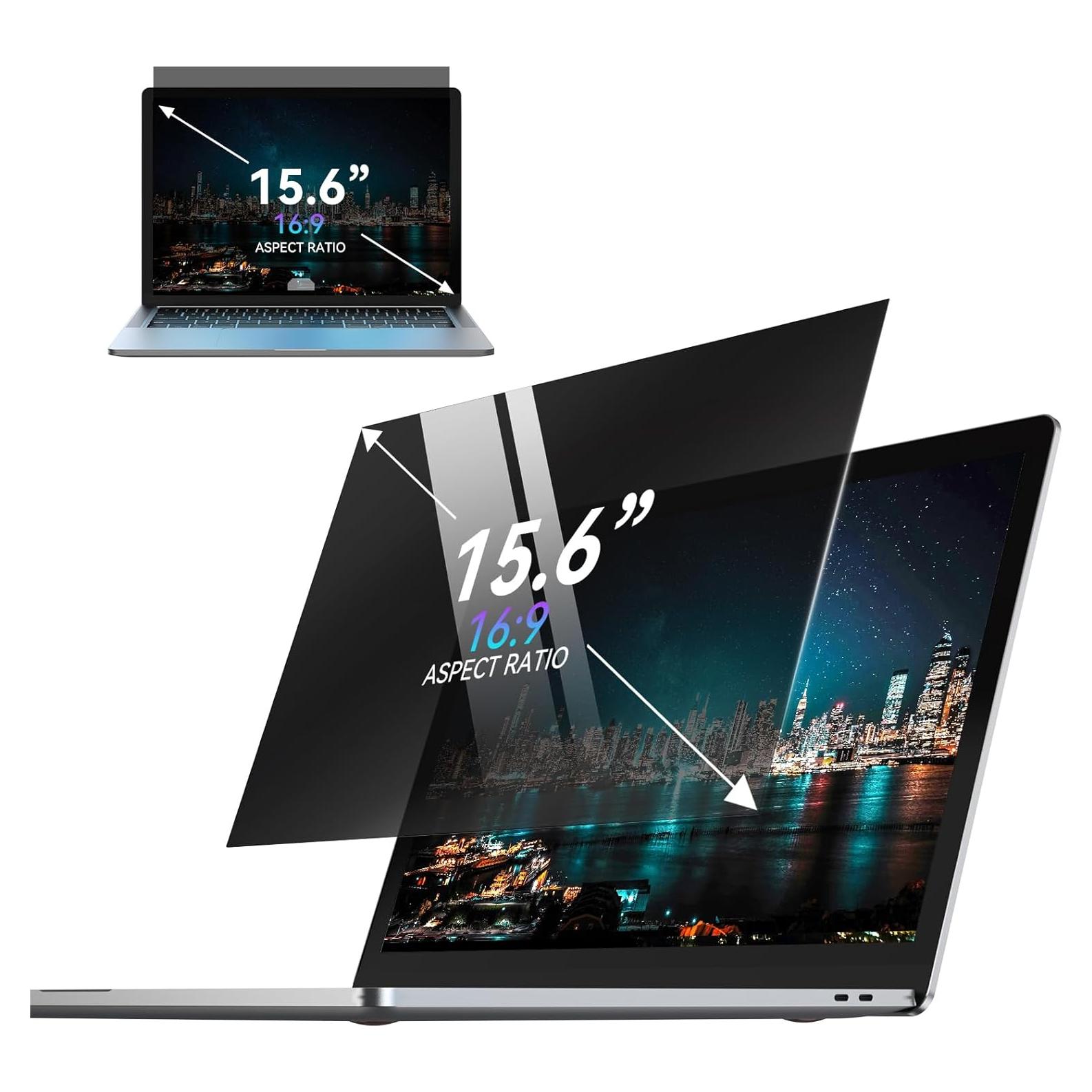 Filtro de Privacidad para Laptop 15.6" Pokhon Anti-Reflejo