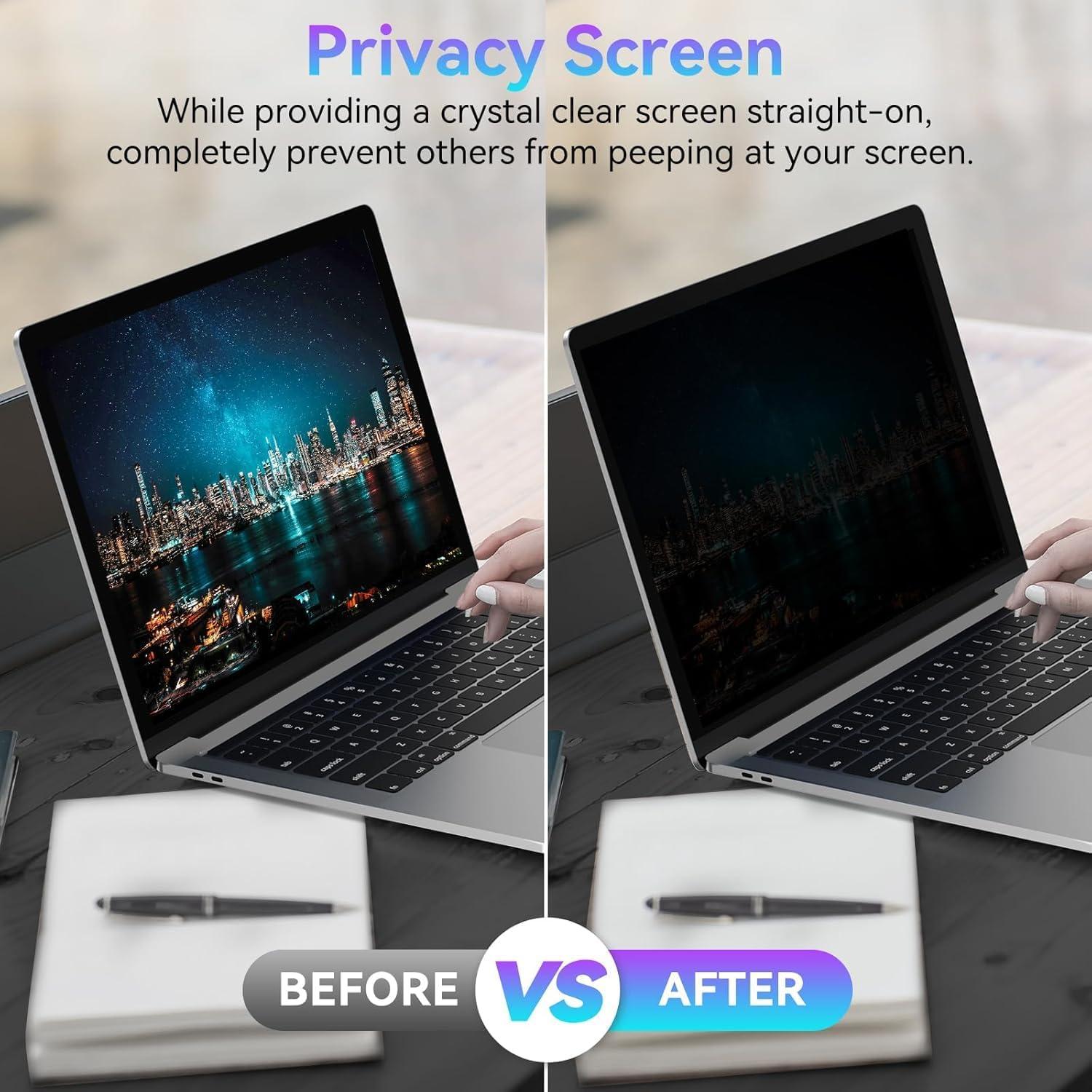 Filtro de Privacidad para Laptop 15.6" Pokhon Anti-Reflejo