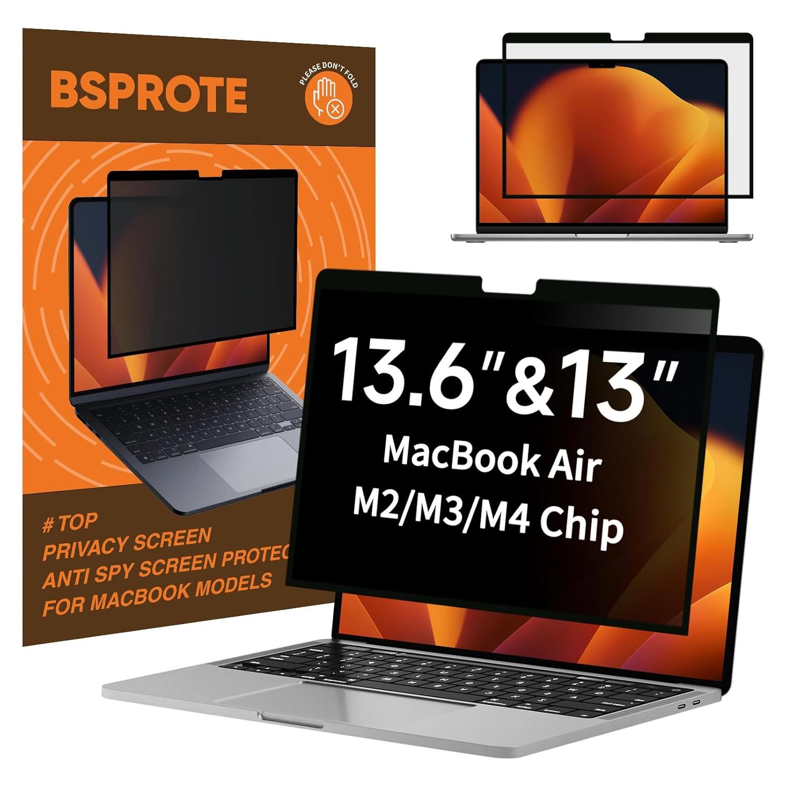 Filtro de Privacidad BSPROTE para MacBook Air 13.6" M2 M3 M4