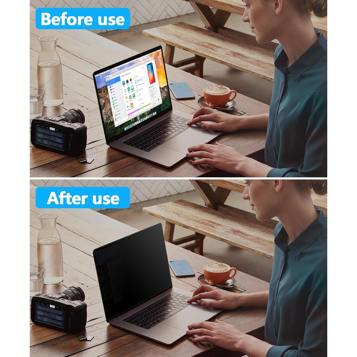 Filtro de Pantalla de Privacidad PYS para MacBook 13" 4-Vías