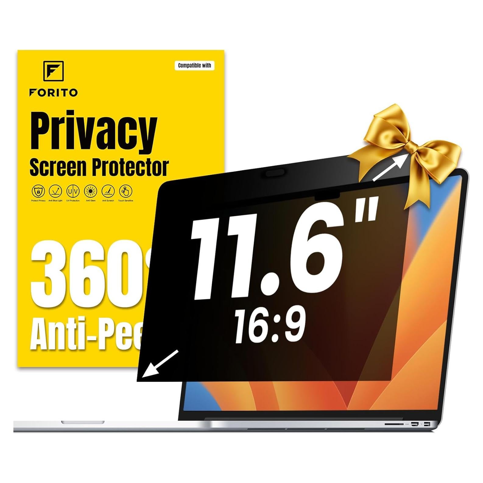 Protector de Pantalla Privada F FORITO 11.6" Anti Reflejos